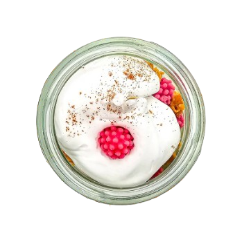 Melt Jam Jar Candle- Raspberry Crumble - Jam Jar Candle