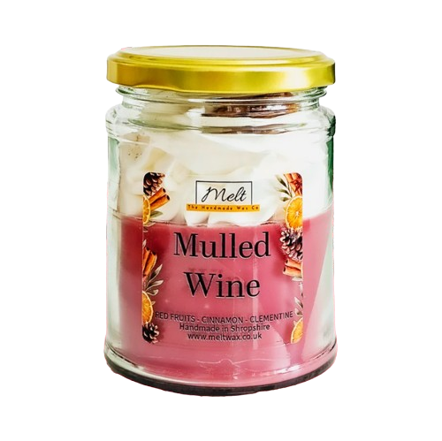 Melt Jam Jar Candle - Mulled Wine