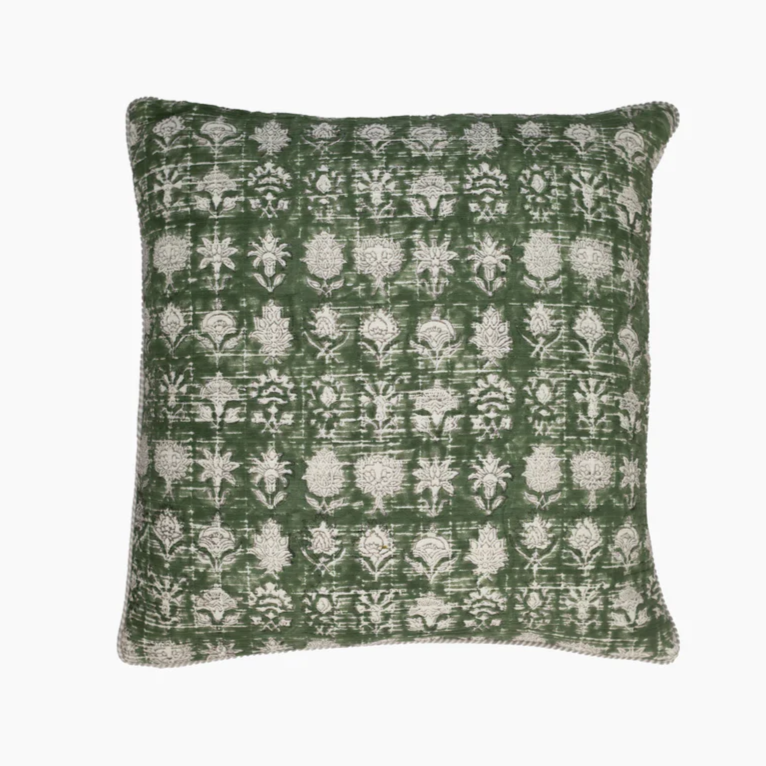 Isla Floral Cotton Cushion