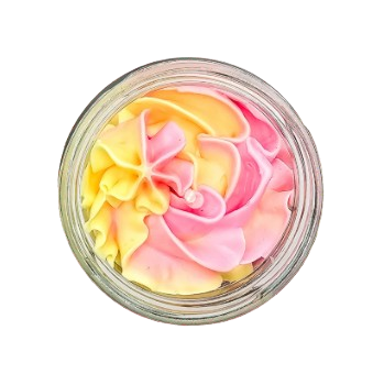 Melt Jam Jar Candle - Rhubarb & Custard