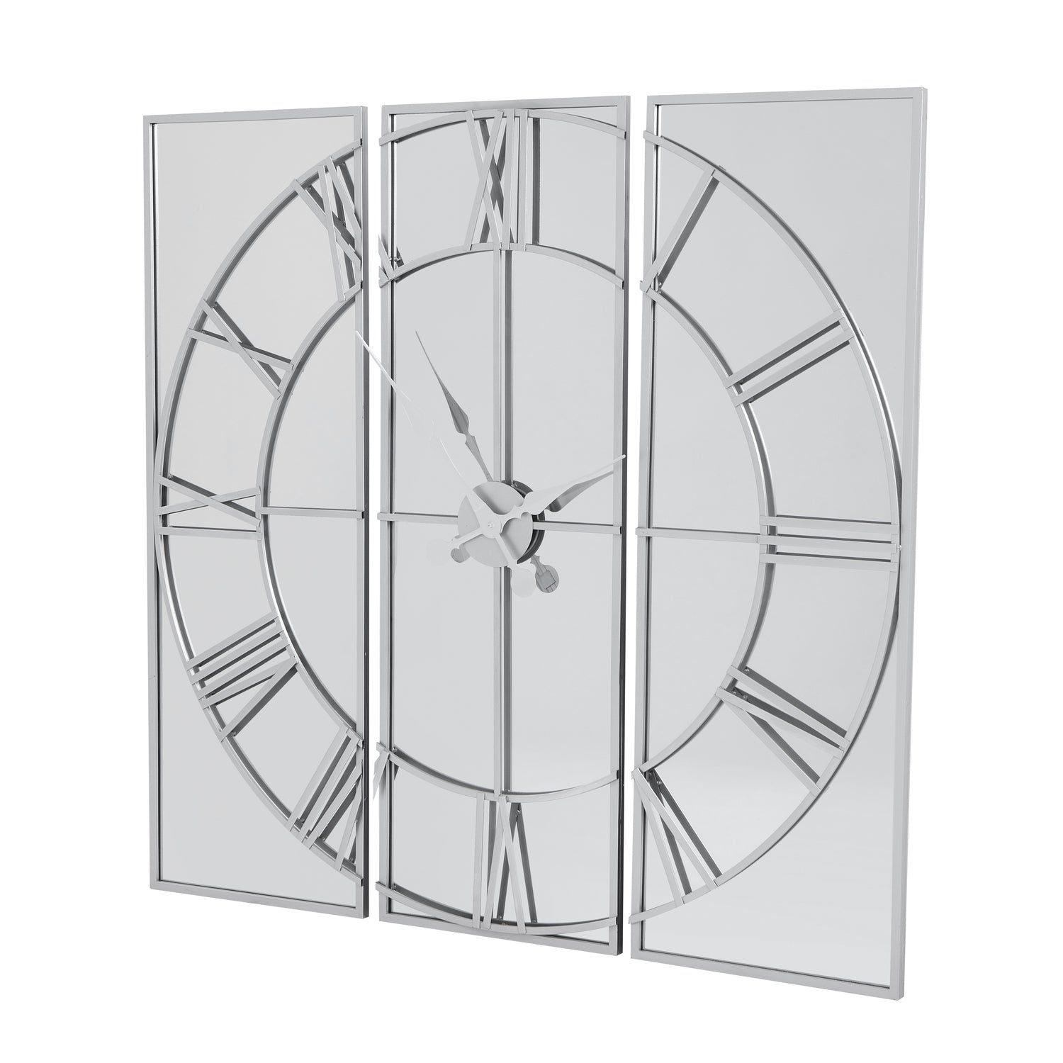 Selena Mirrored Wall Clock