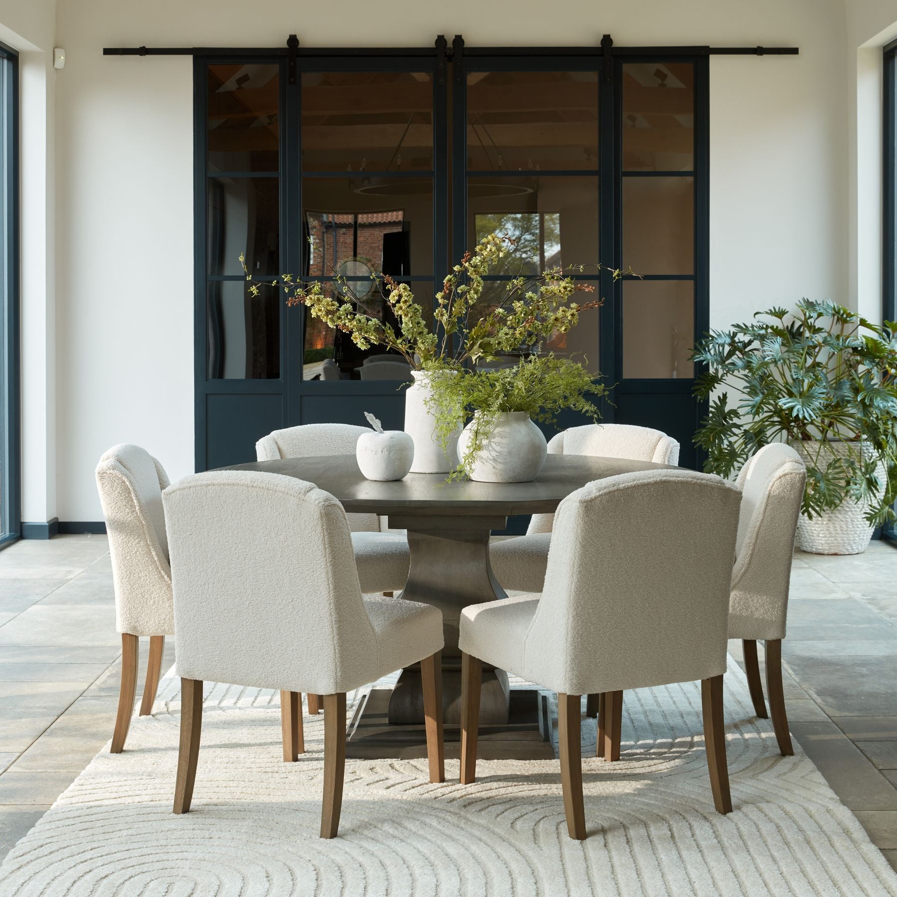 Hampton Boucle Dining Chair