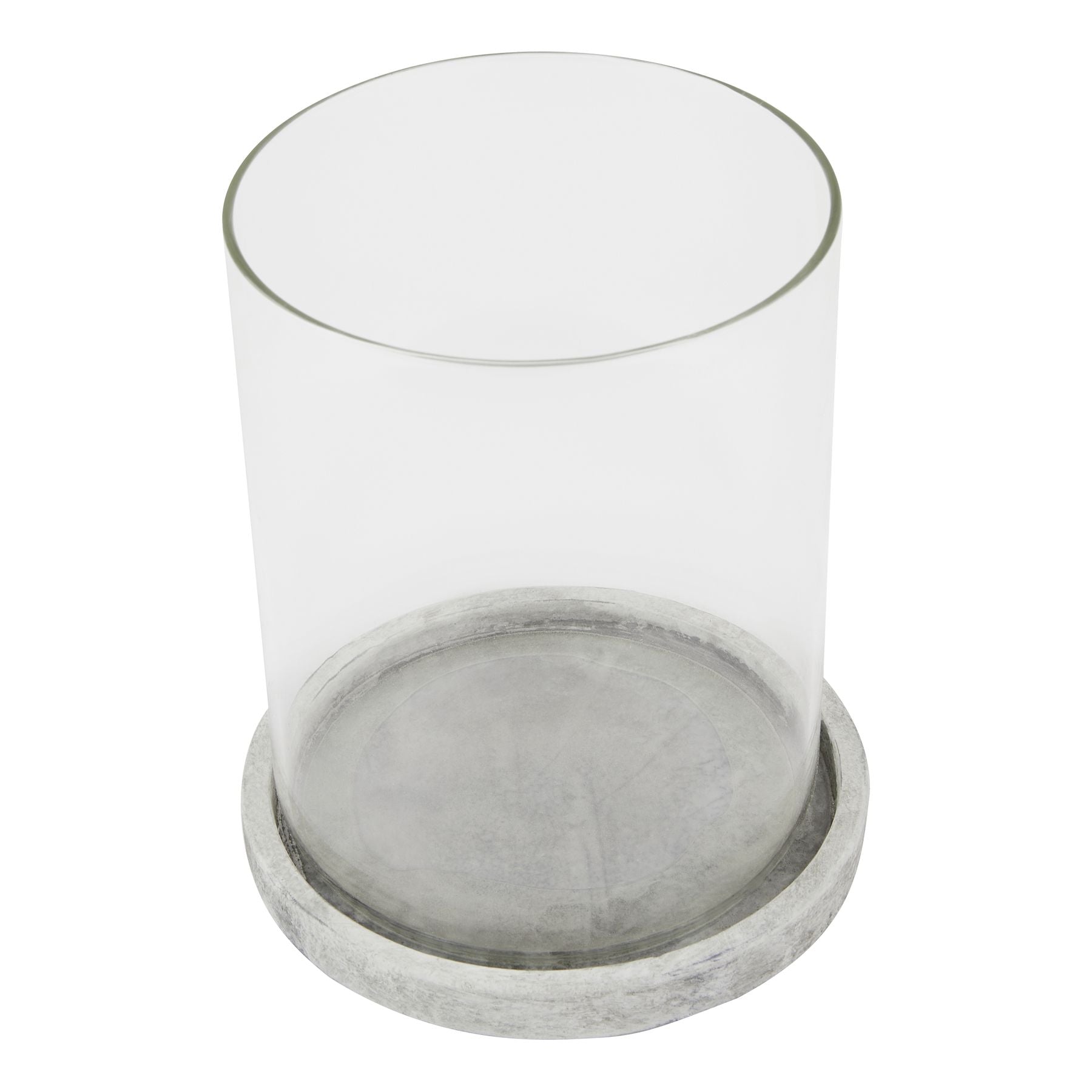 Athena Stone Hurricane Lantern - 2 Sizes