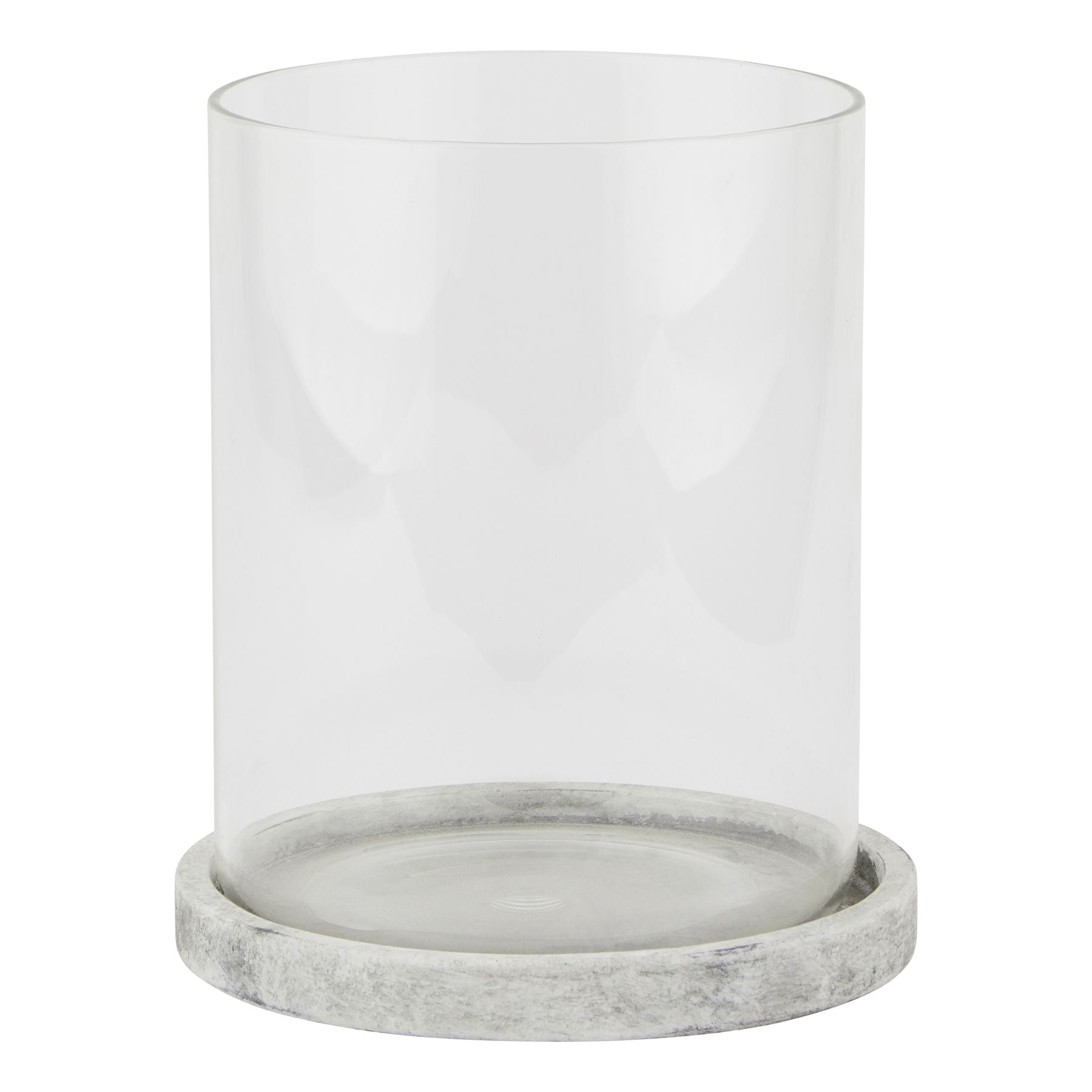 Athena Stone Hurricane Lantern - 2 Sizes