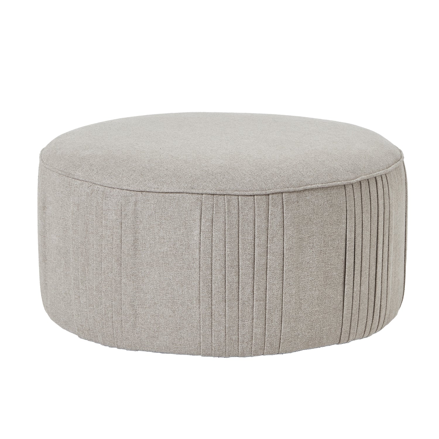 Lily Ottoman In Oatmeal Twill