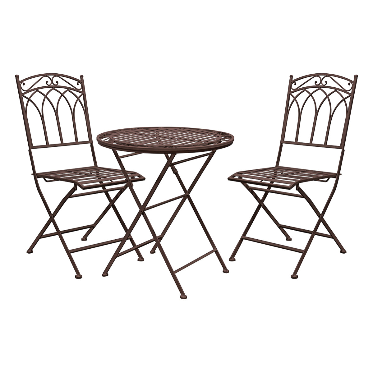 Veda Outdoor Bistro Set Ember