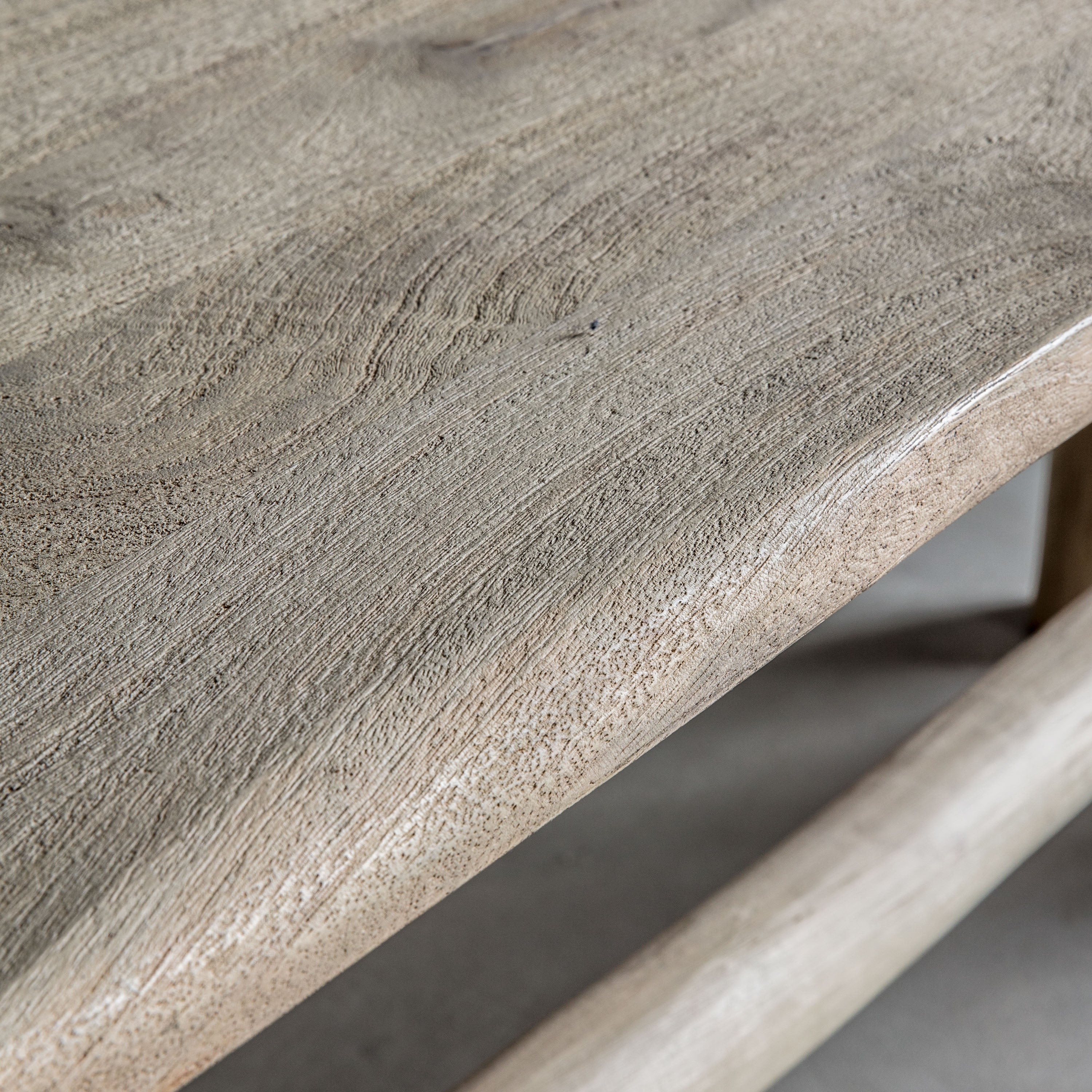 Bertam Natural Wood Bench Rustic - 2 Sizes