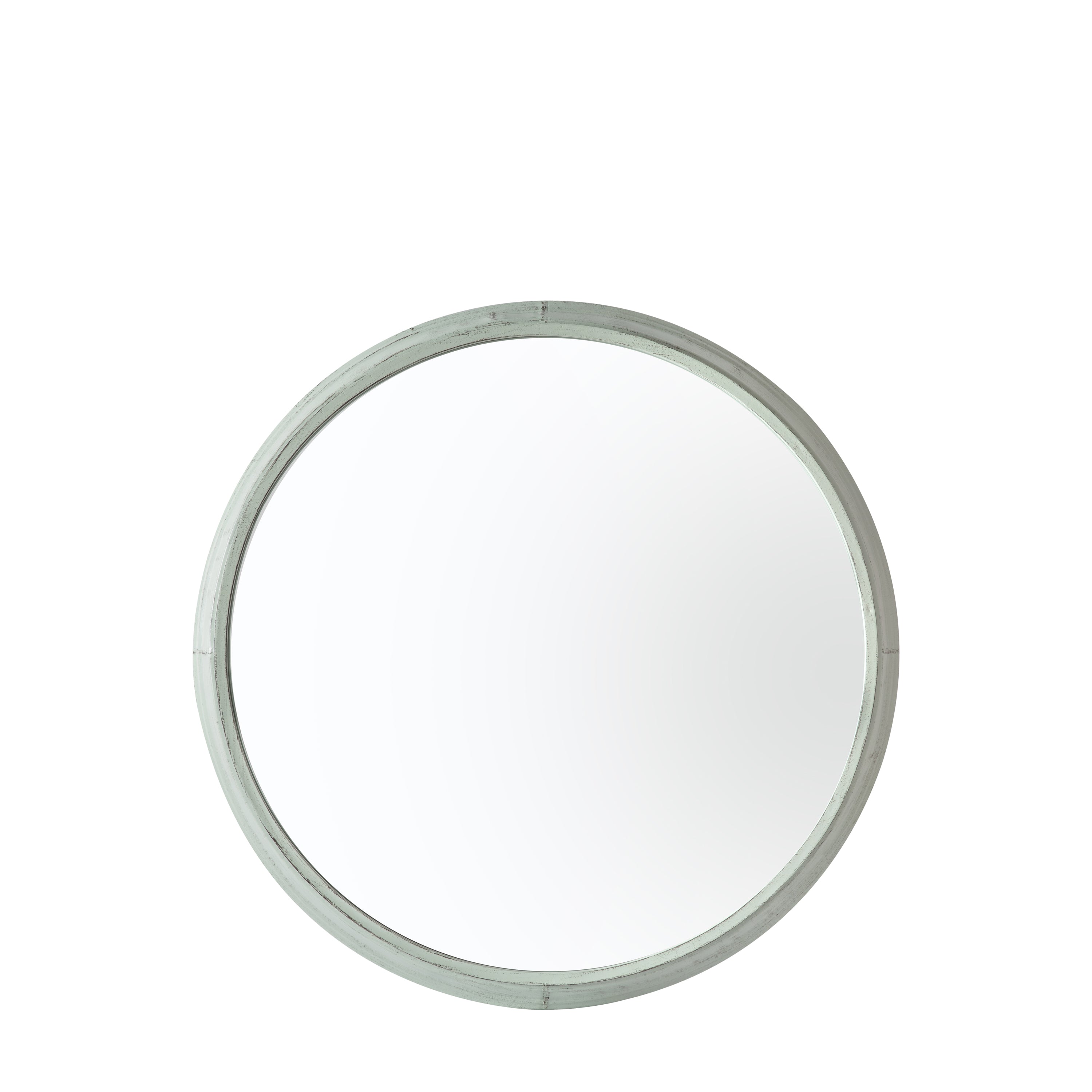 Chic Mirror with Mint Trim - Indoor & Outdoor
