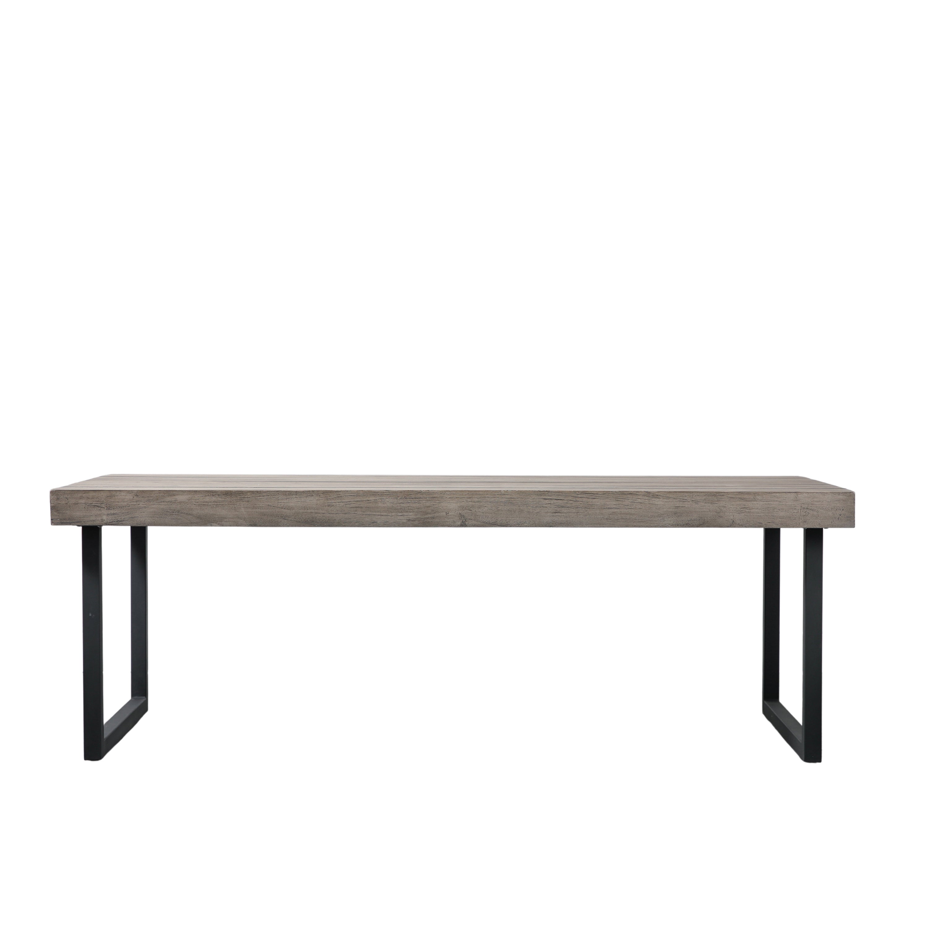 Contemporary Outdoor Teak Rectangle Dining Table