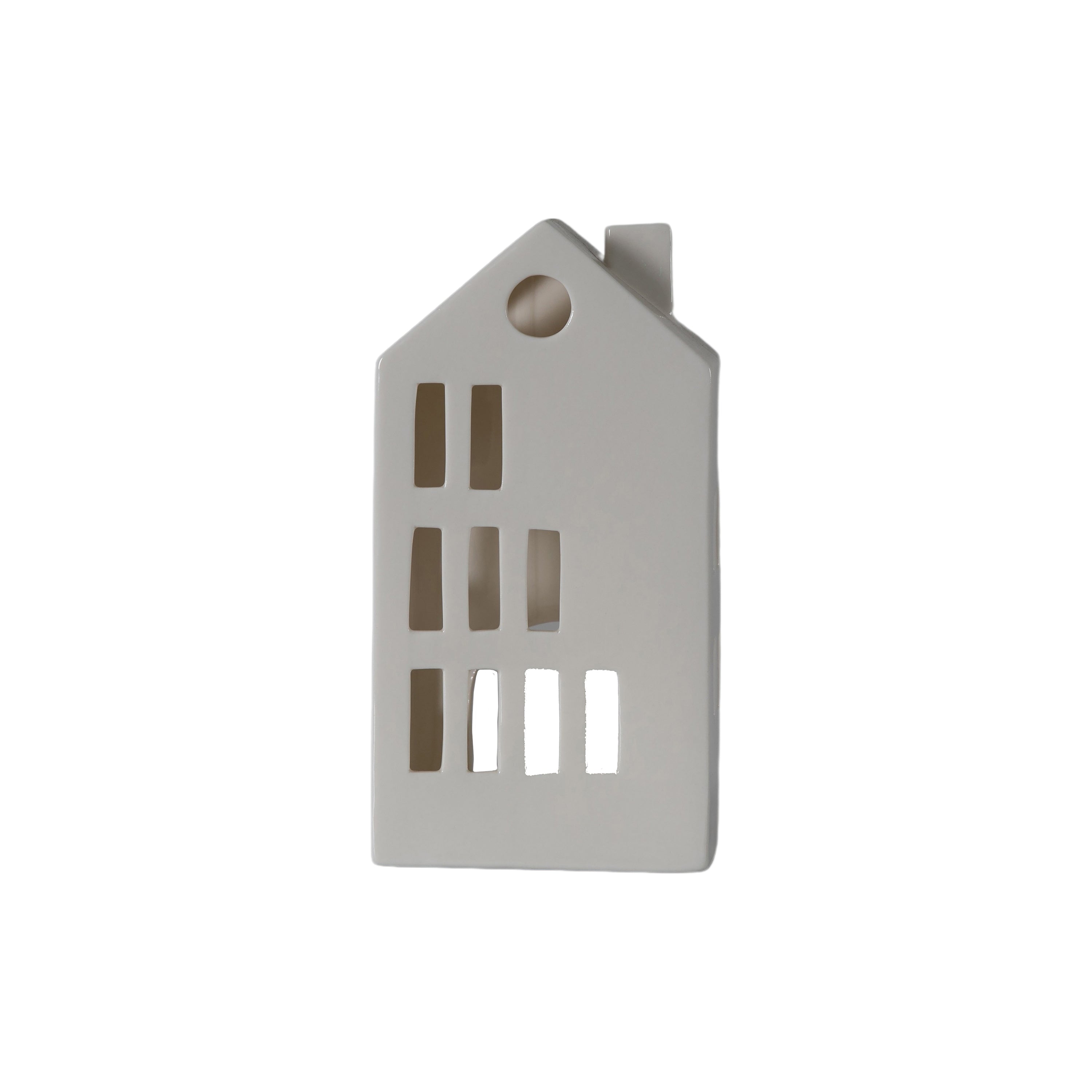 Home Tealight Holder White Porcelain