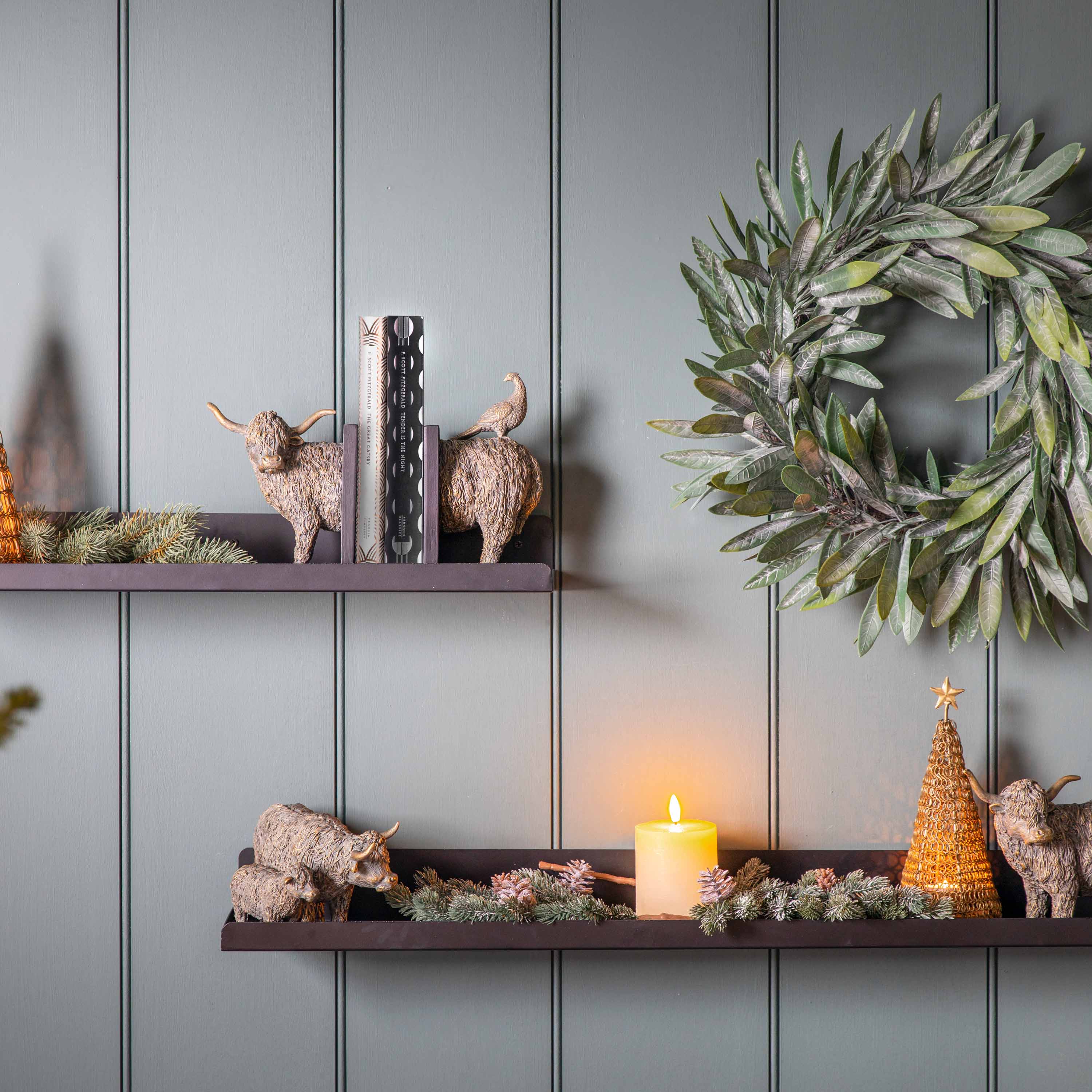 Highland Cow Bookends (Set of 2) 250x100x200mm