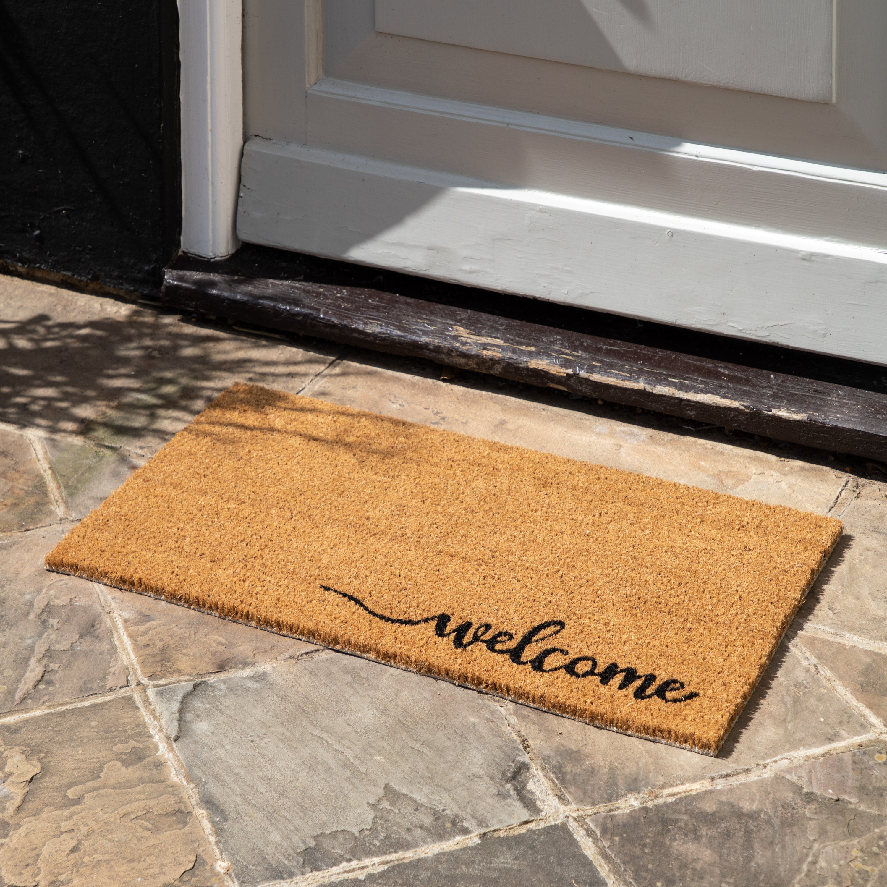 Welcome Coir Doormat 400x700mm