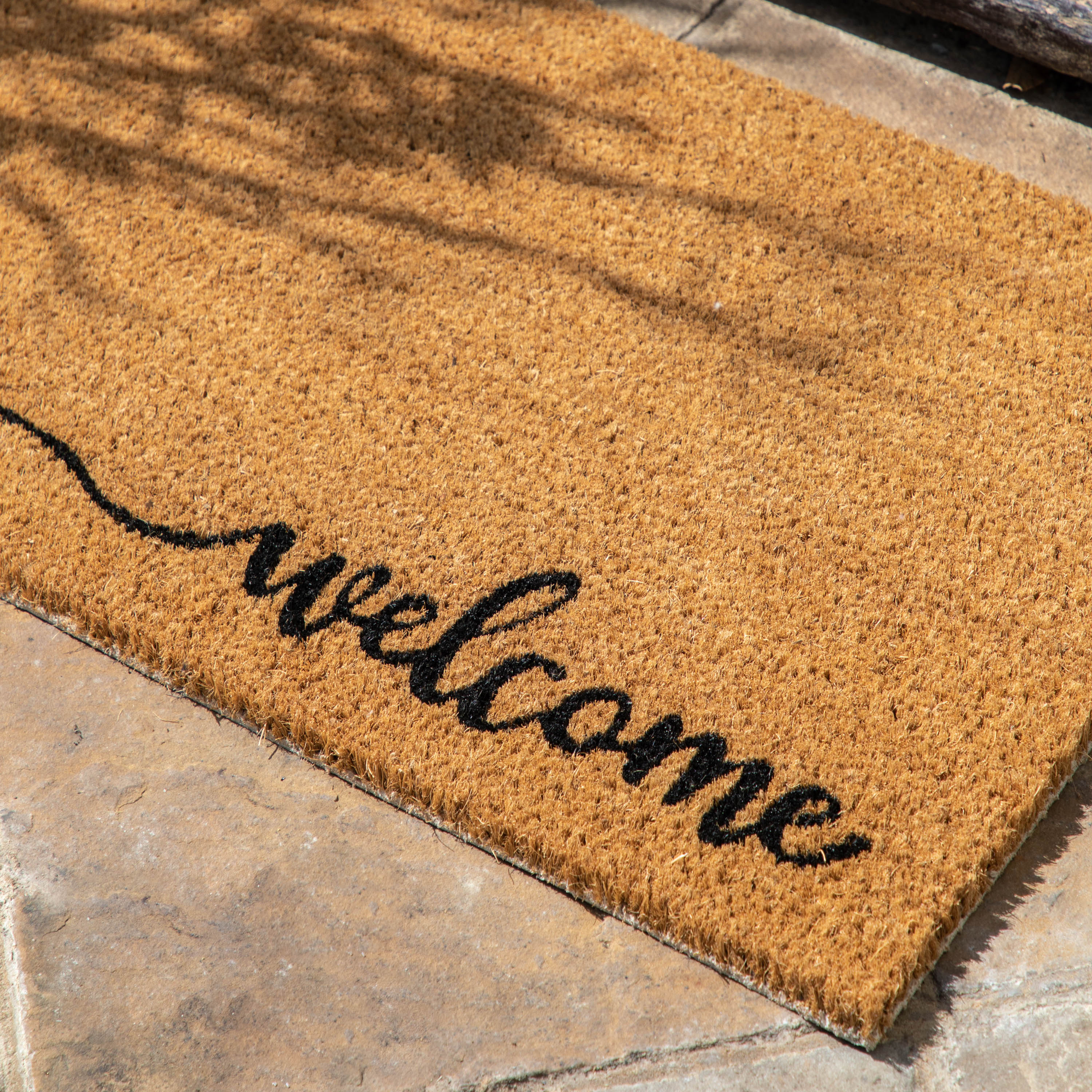 Welcome Coir Doormat 400x700mm