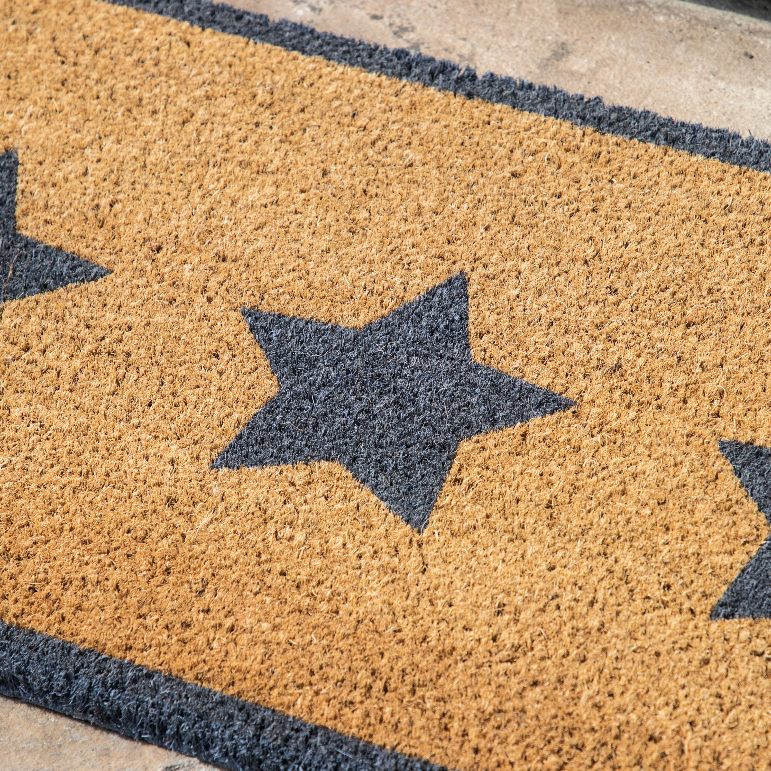 Star Coir Double Doormat 400x1200mm