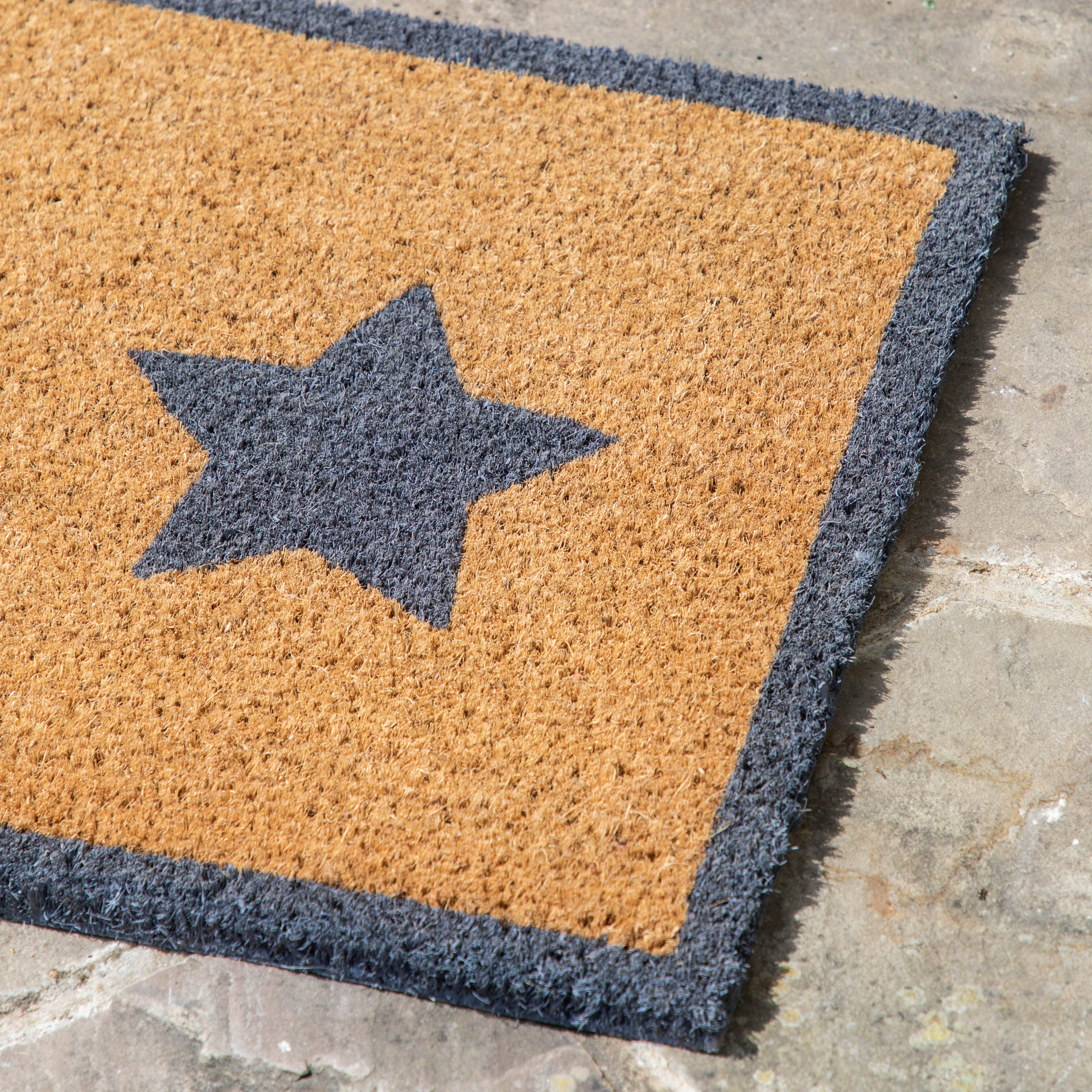 Star Coir Double Doormat 400x1200mm