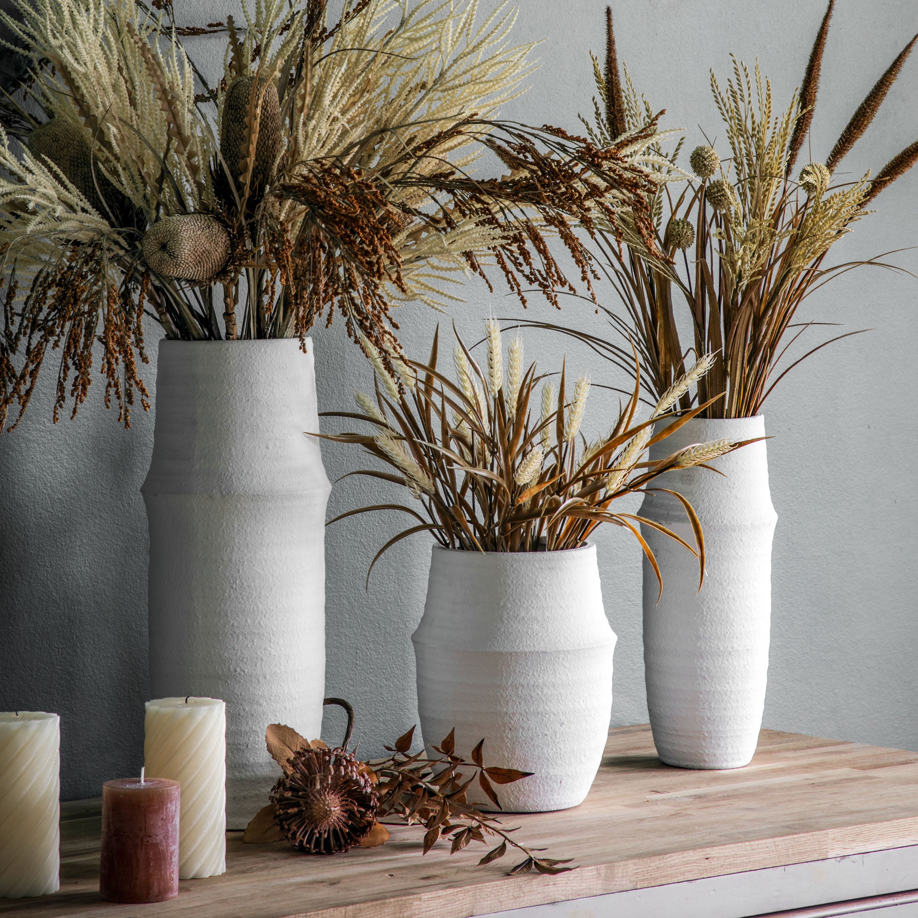 Osimo Vase White - Large& Medium