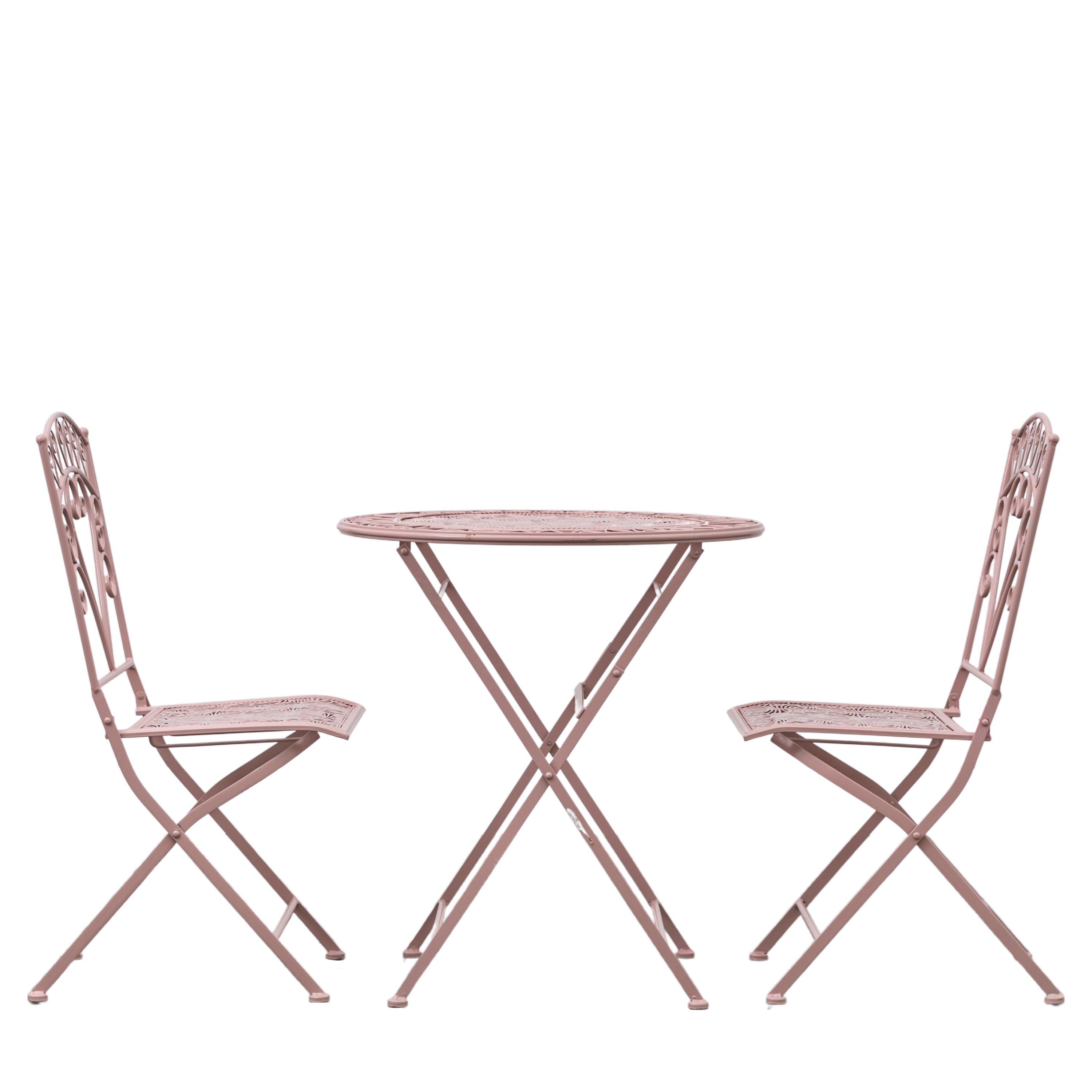 Riven 2 Seater Bistro Set Coral