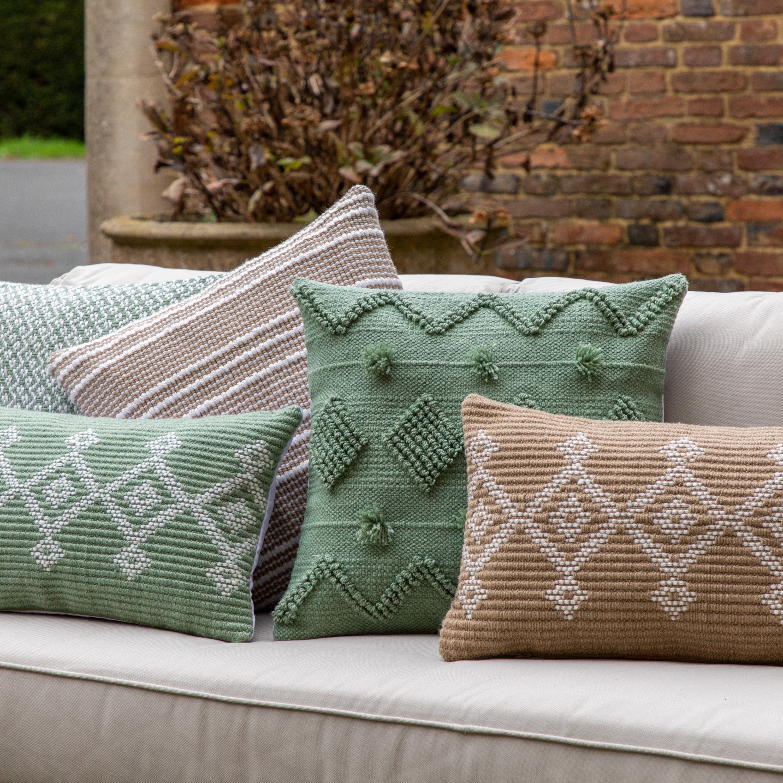 Cushion Cover Sage 450x450mm
