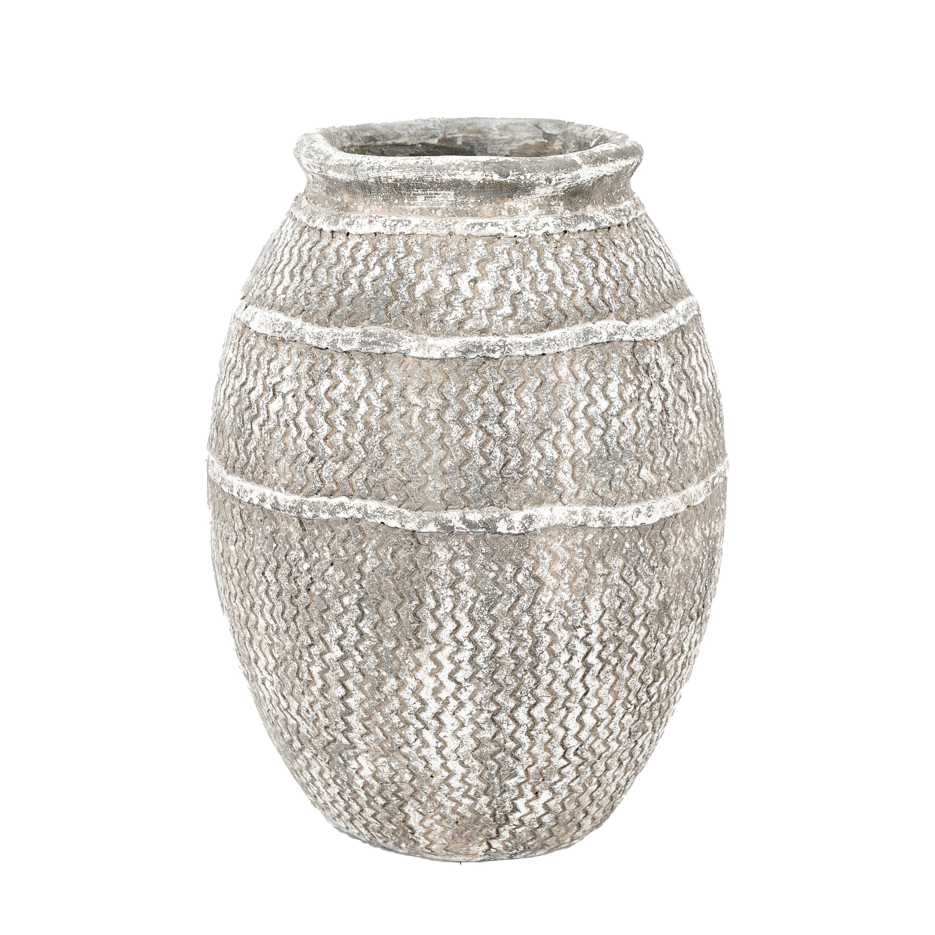 Eilat Vase Grey Antique - Small