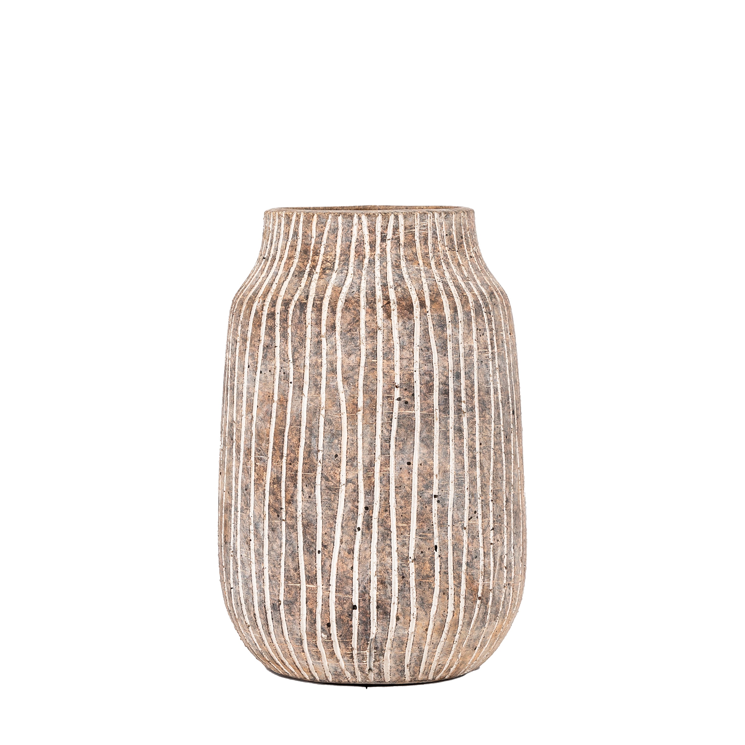 Busan Vase Earthy White - Small/Large