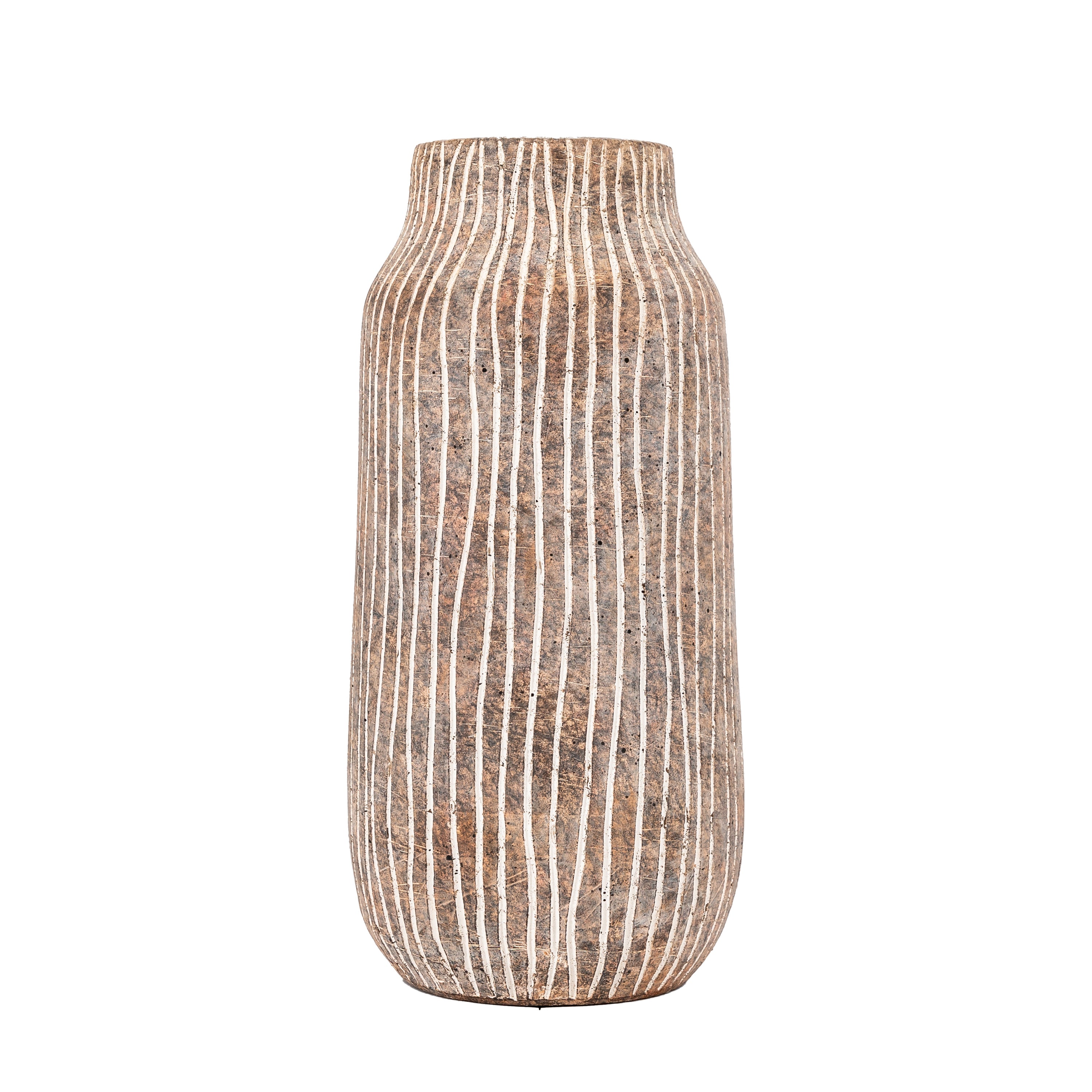 Busan Vase Earthy White - Small/Large