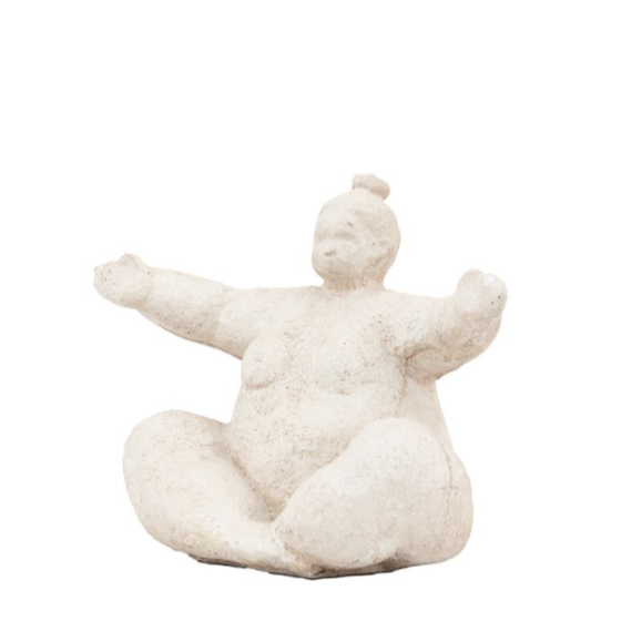 Lady Cement Decoration - Large