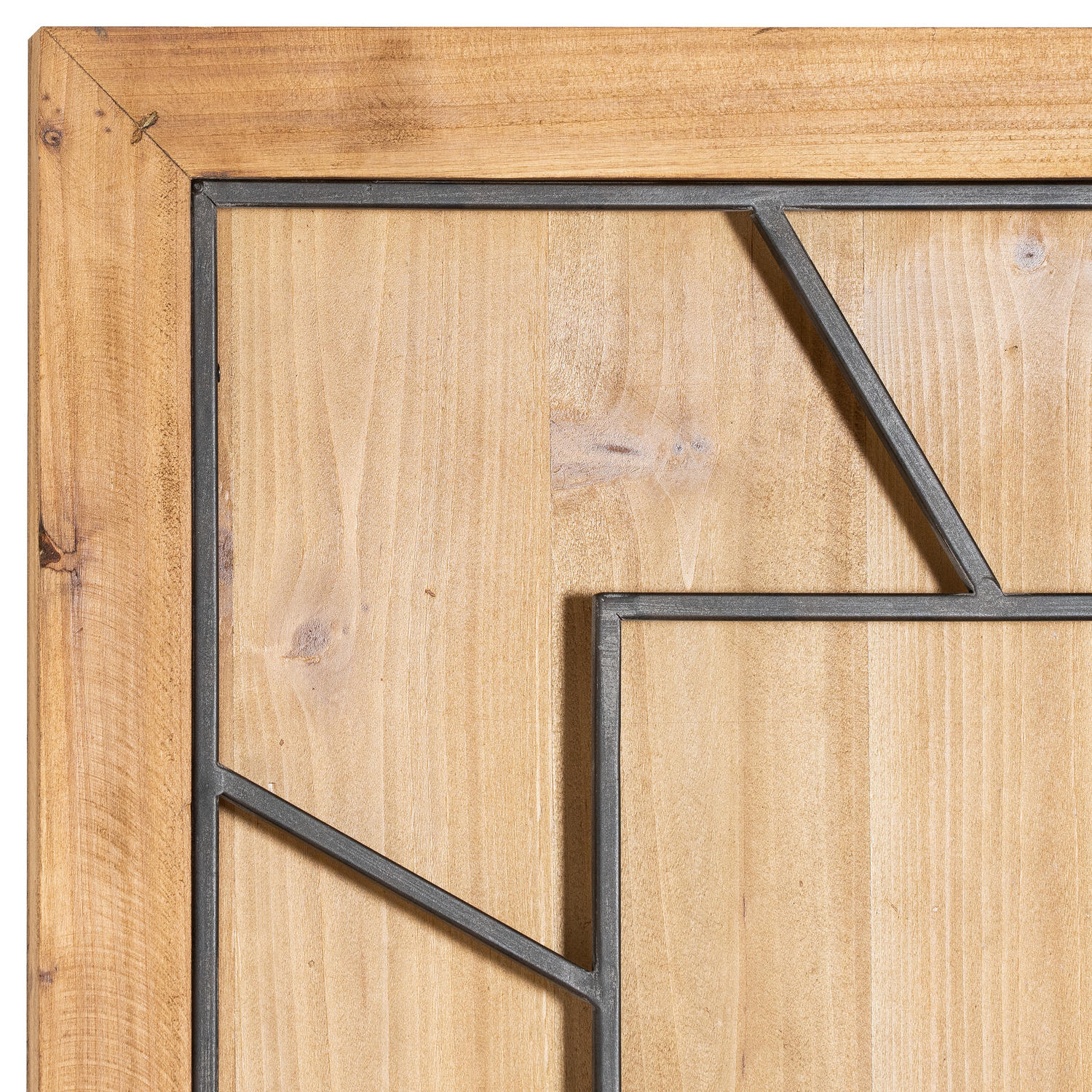 Wellington Square Large Wooden Wall Clock - 90cm