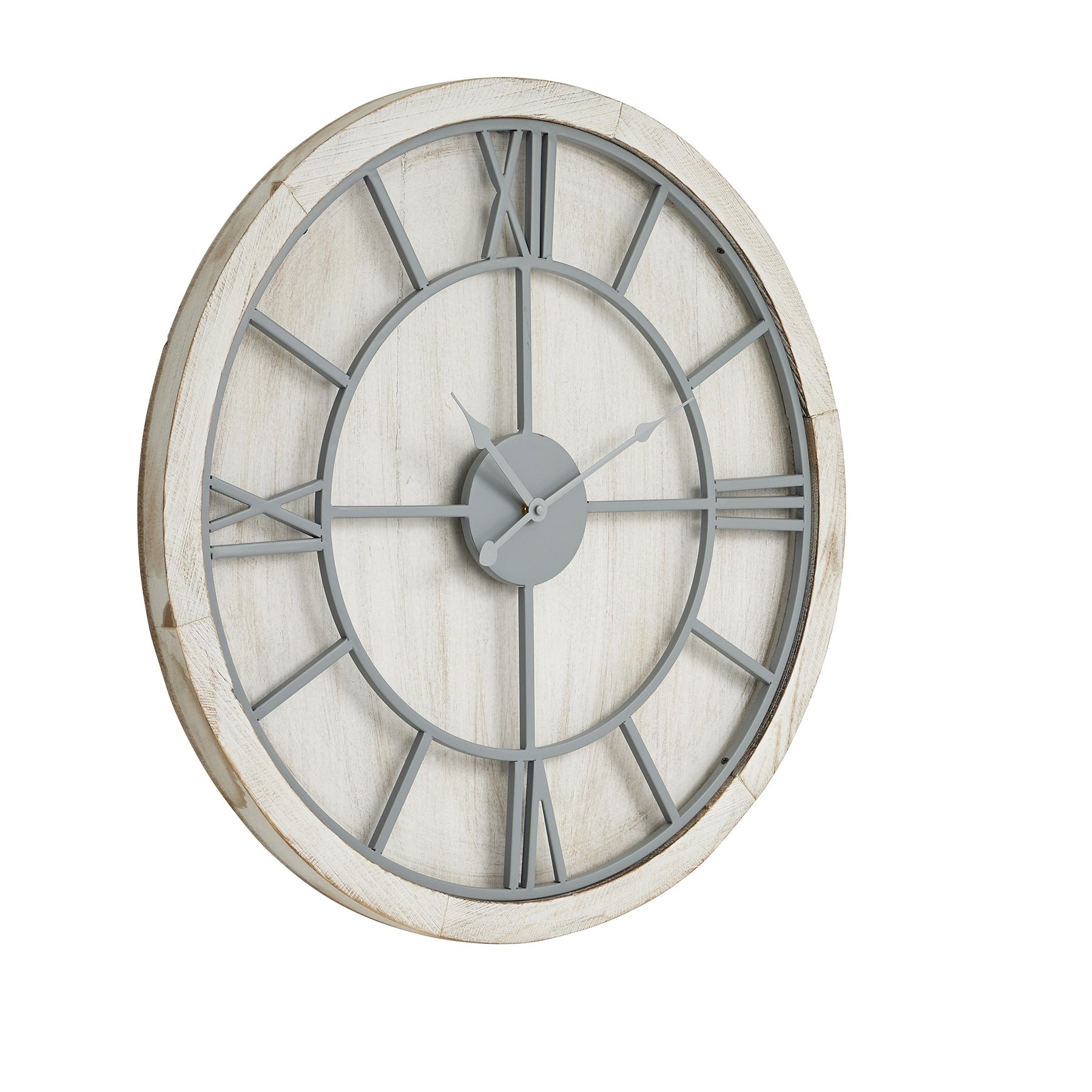 Wellington White Wall Clock