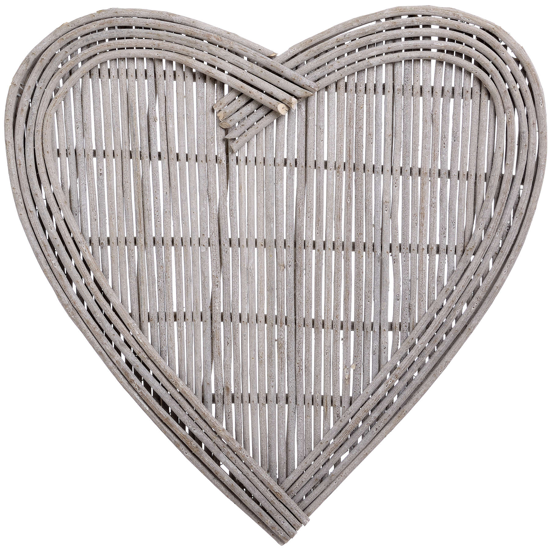 Heart Wicker Wall Art - 3 Sizes