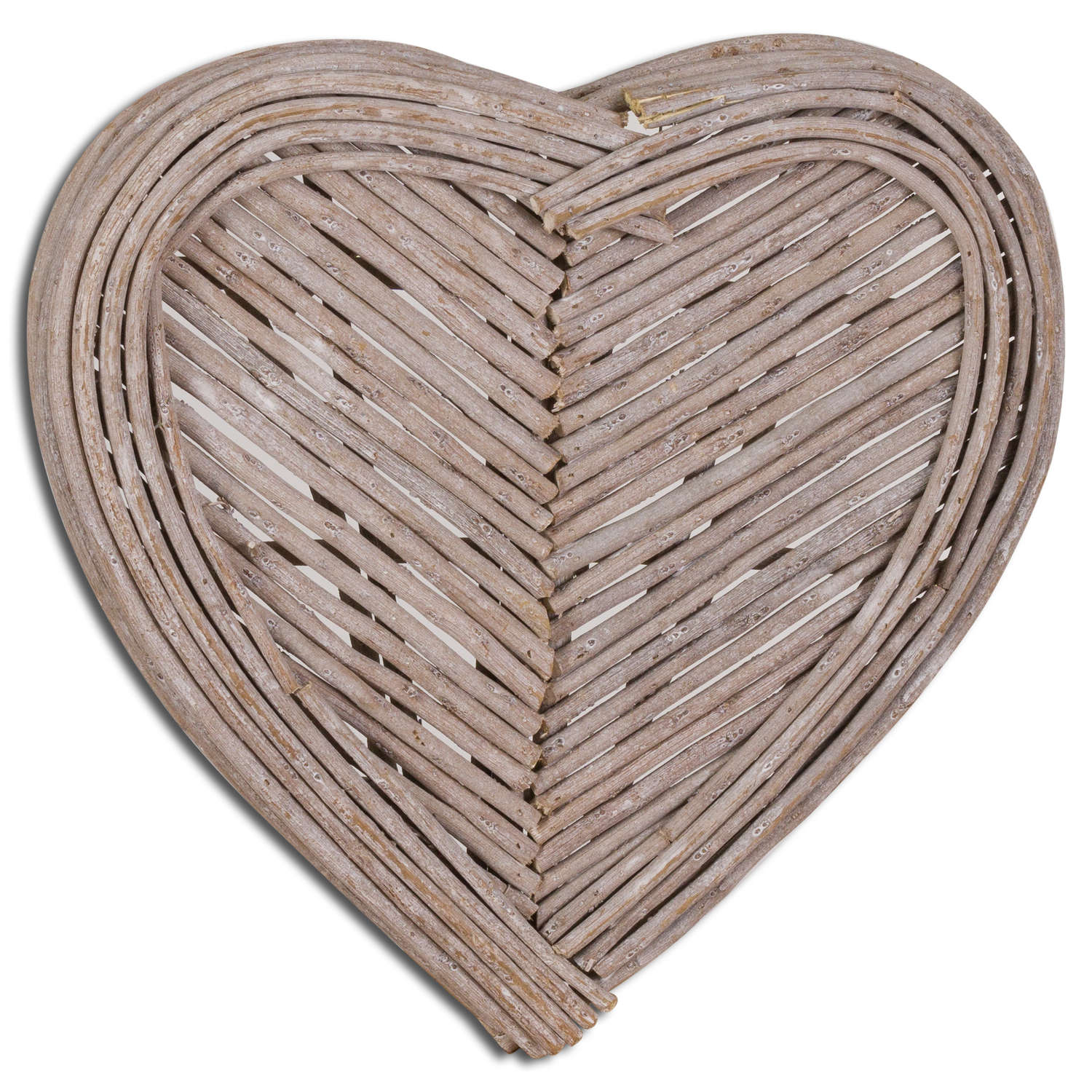 Heart Wicker Wall Art - 3 Sizes