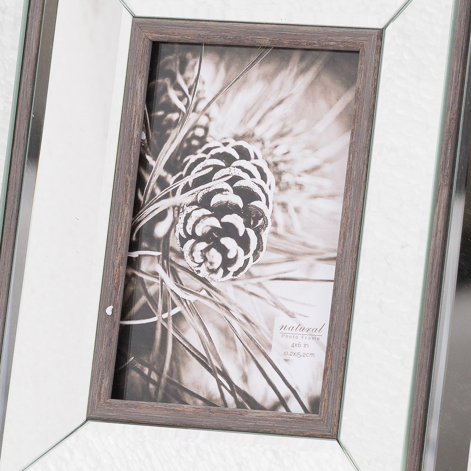 Tristan Mirror And Wood Frame - 8X10/5X7/4X6