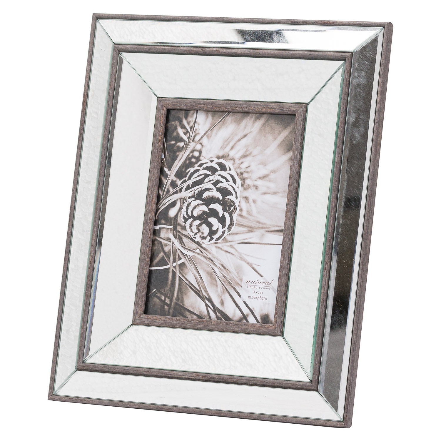 Tristan Mirror And Wood Frame - 8X10/5X7/4X6