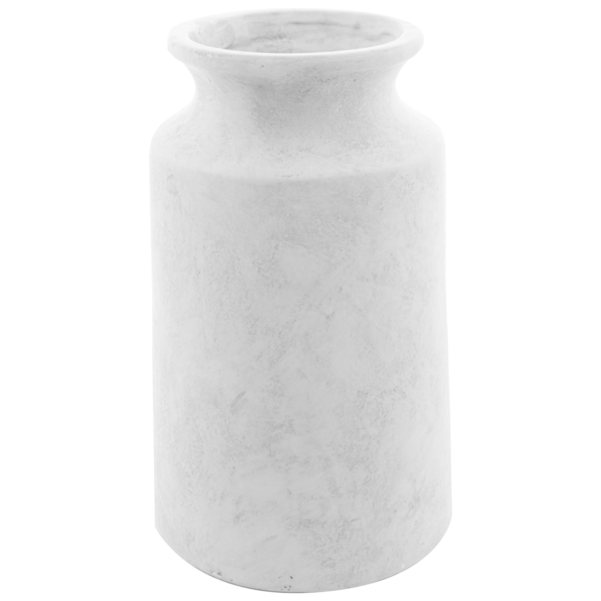 Clancy White Stone Vase Collection - Different Styles