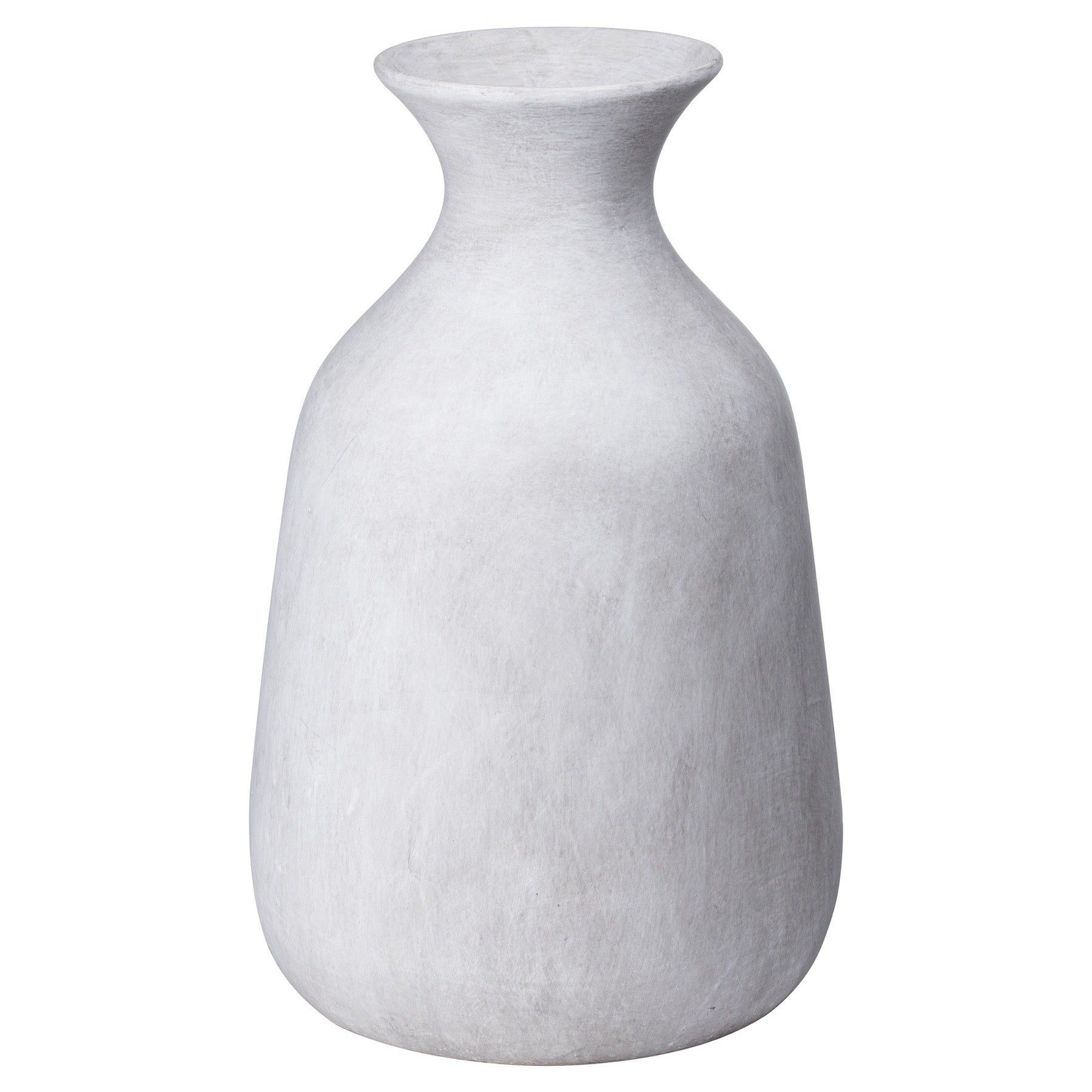 Clancy White Stone Vase Collection - Different Styles