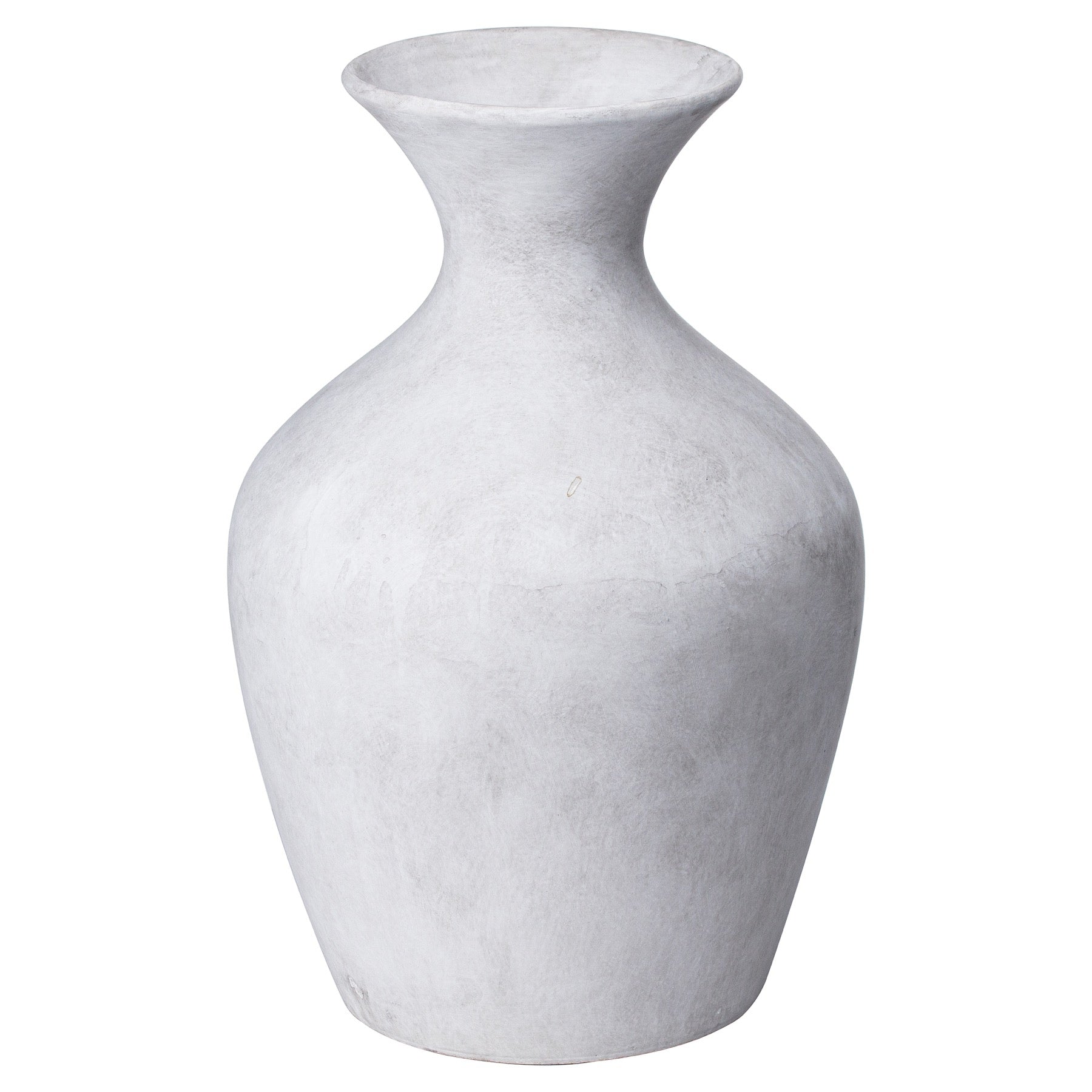 Clancy White Stone Vase Collection - Different Styles