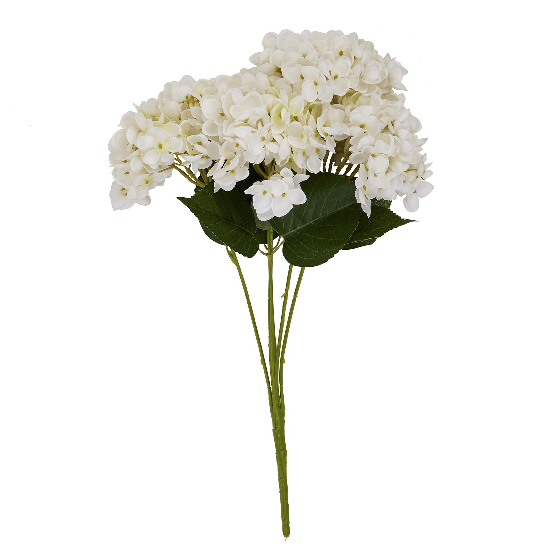 Faux White Hydrangea Bunch