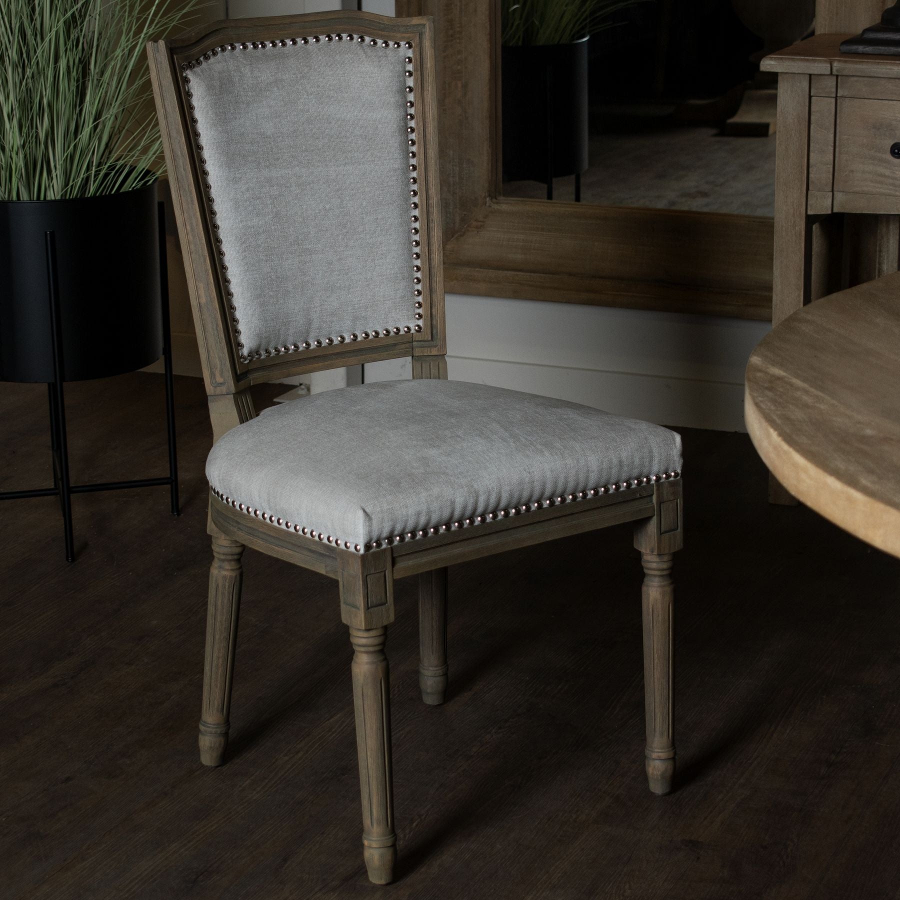 Ridley Grey Dining Chair