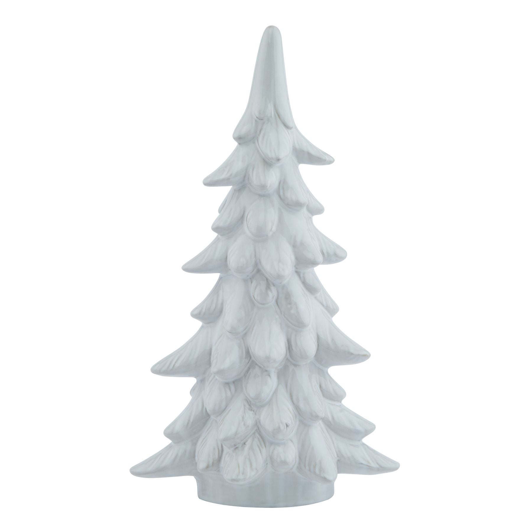 Snowy White Resign Fir Tree - 2 Sizes