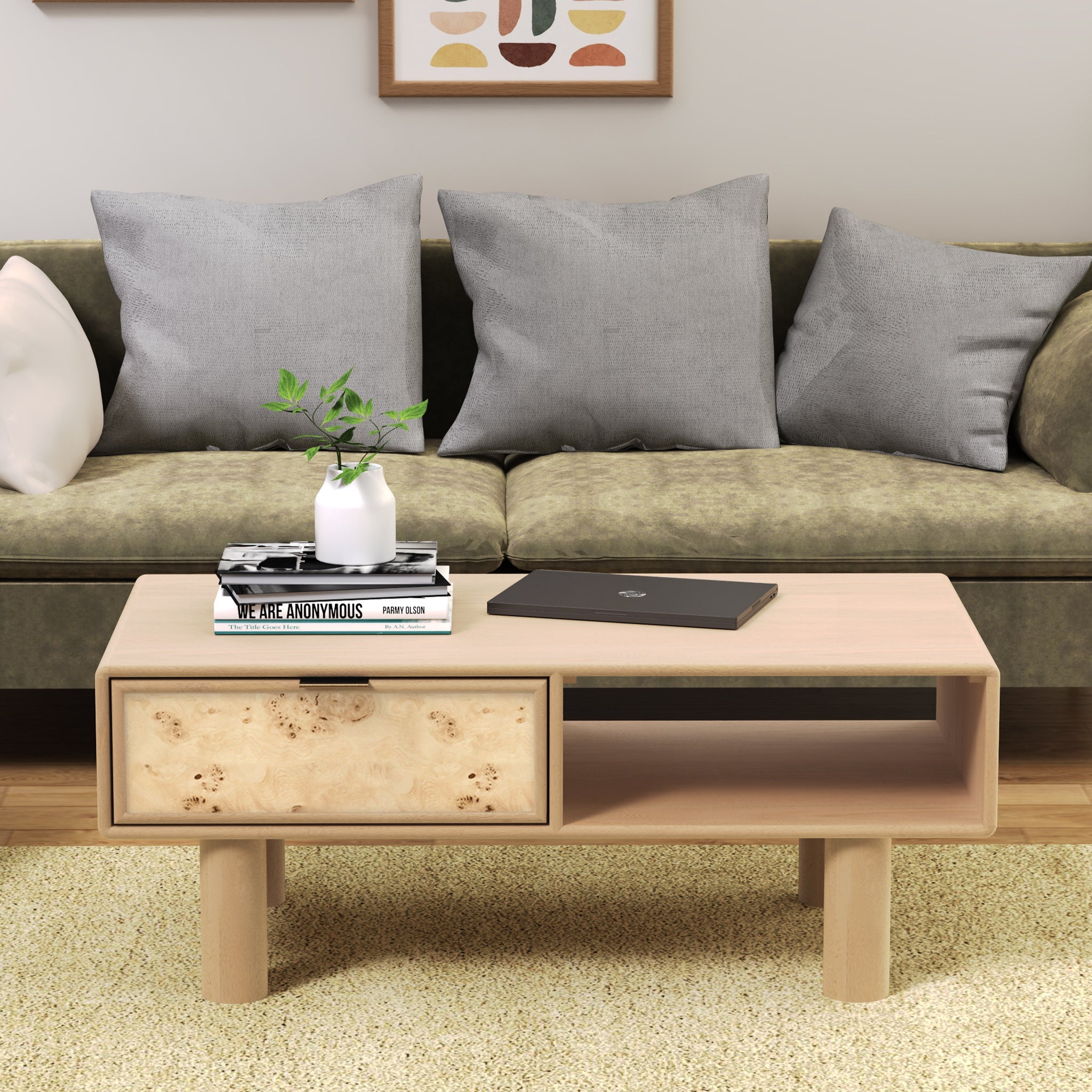 Urban Burl Coffee Table