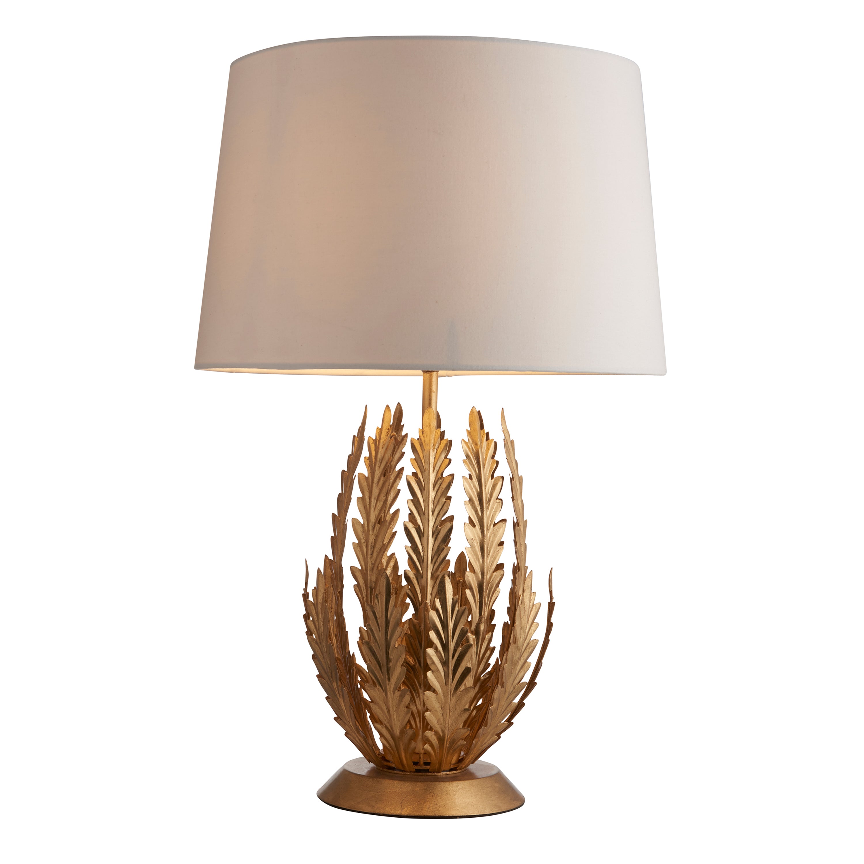 Delphine 1 Table Lamp Gold Leaf