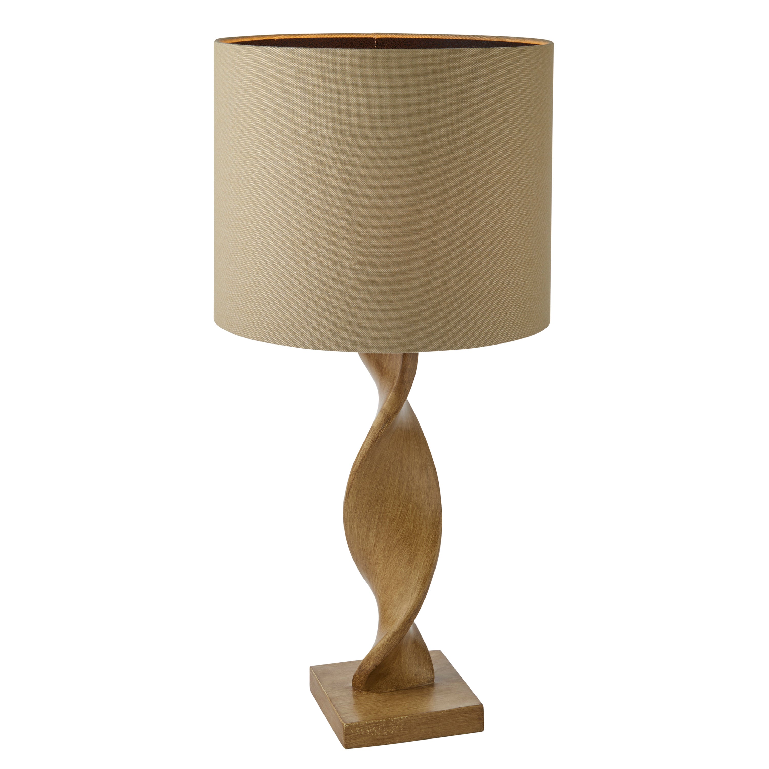 Kotor Table Lamp - Wood Effect