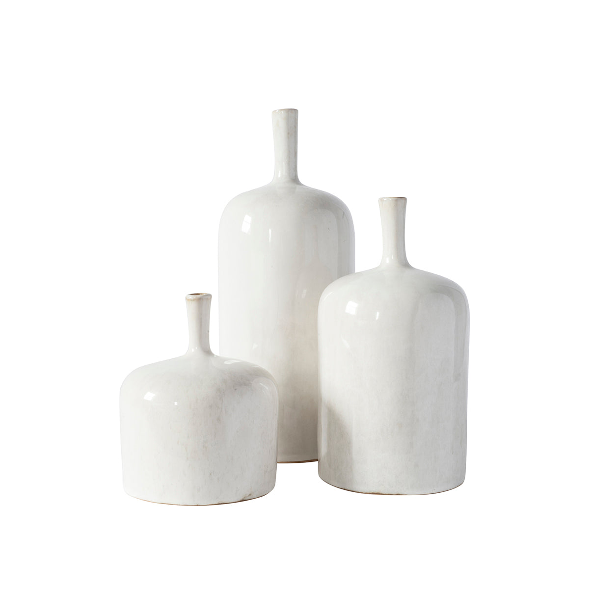 Set of 3 Vase Ornaments - 4 Colours