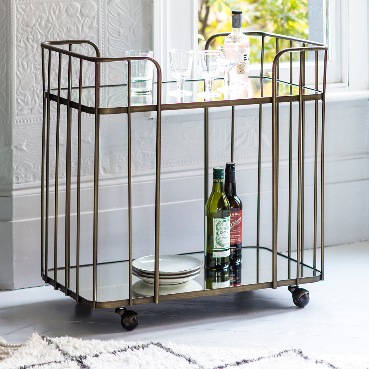 Verna Drinks Trolley - 2 Colours