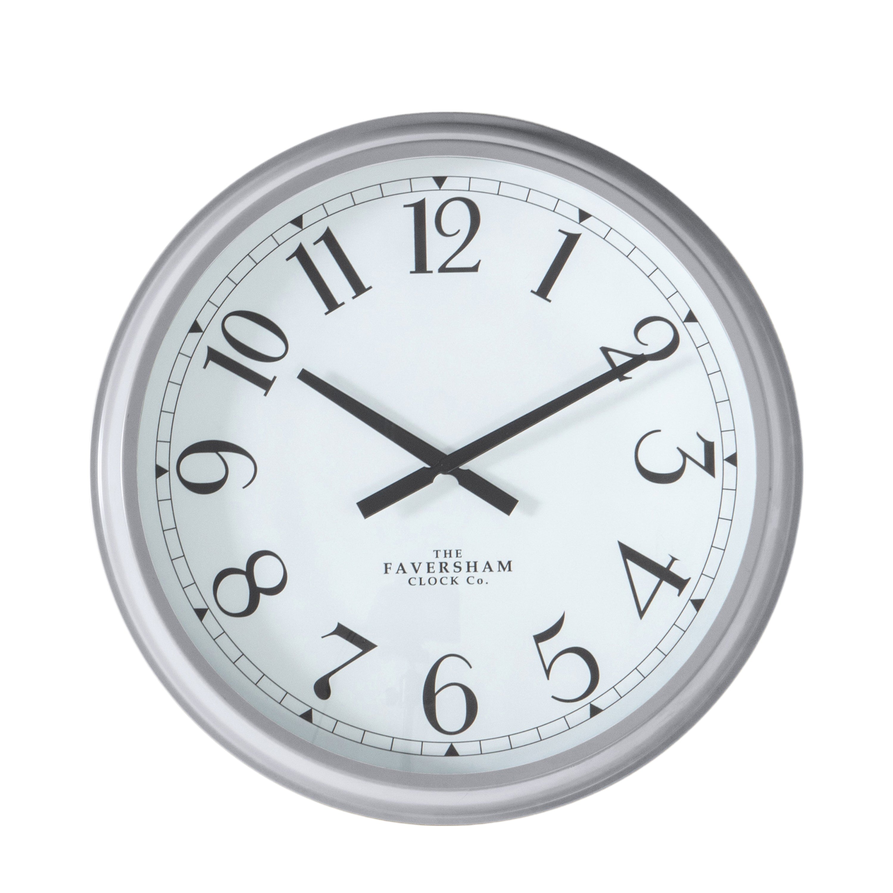 Carpi Clock Fossil - Grey