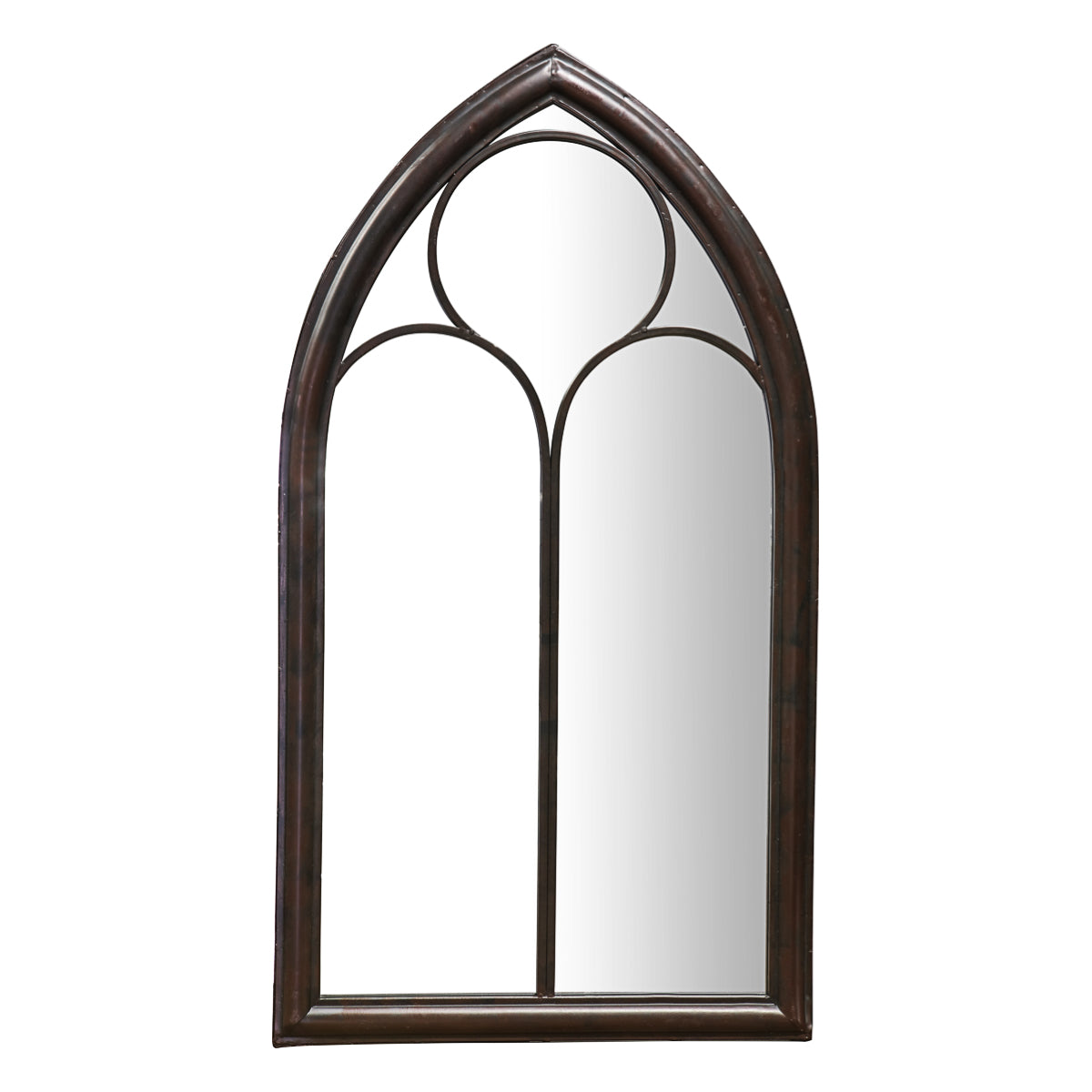 Outdoor Arched Mirror Noir