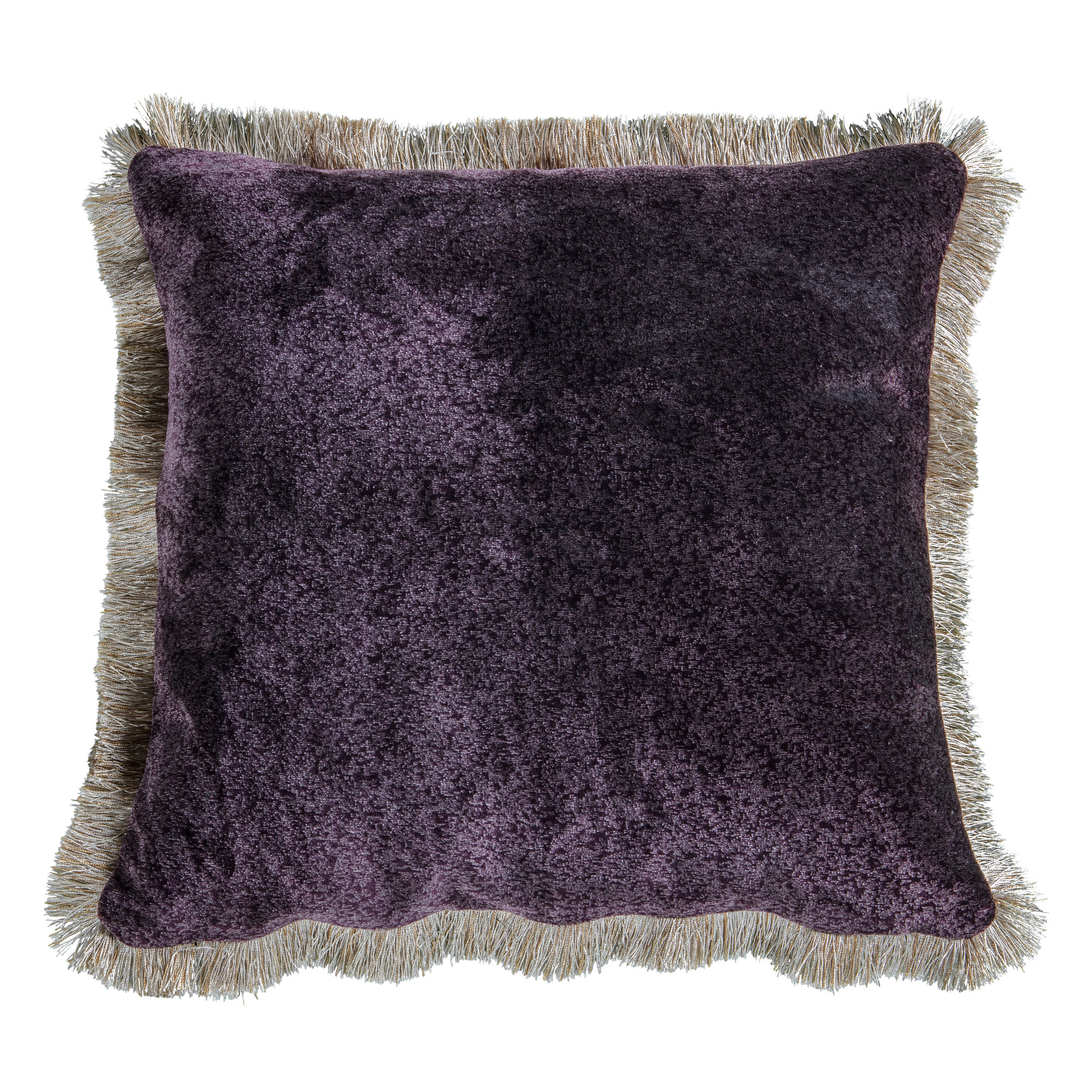 Mottled Velvet Cushion - 4 Colours