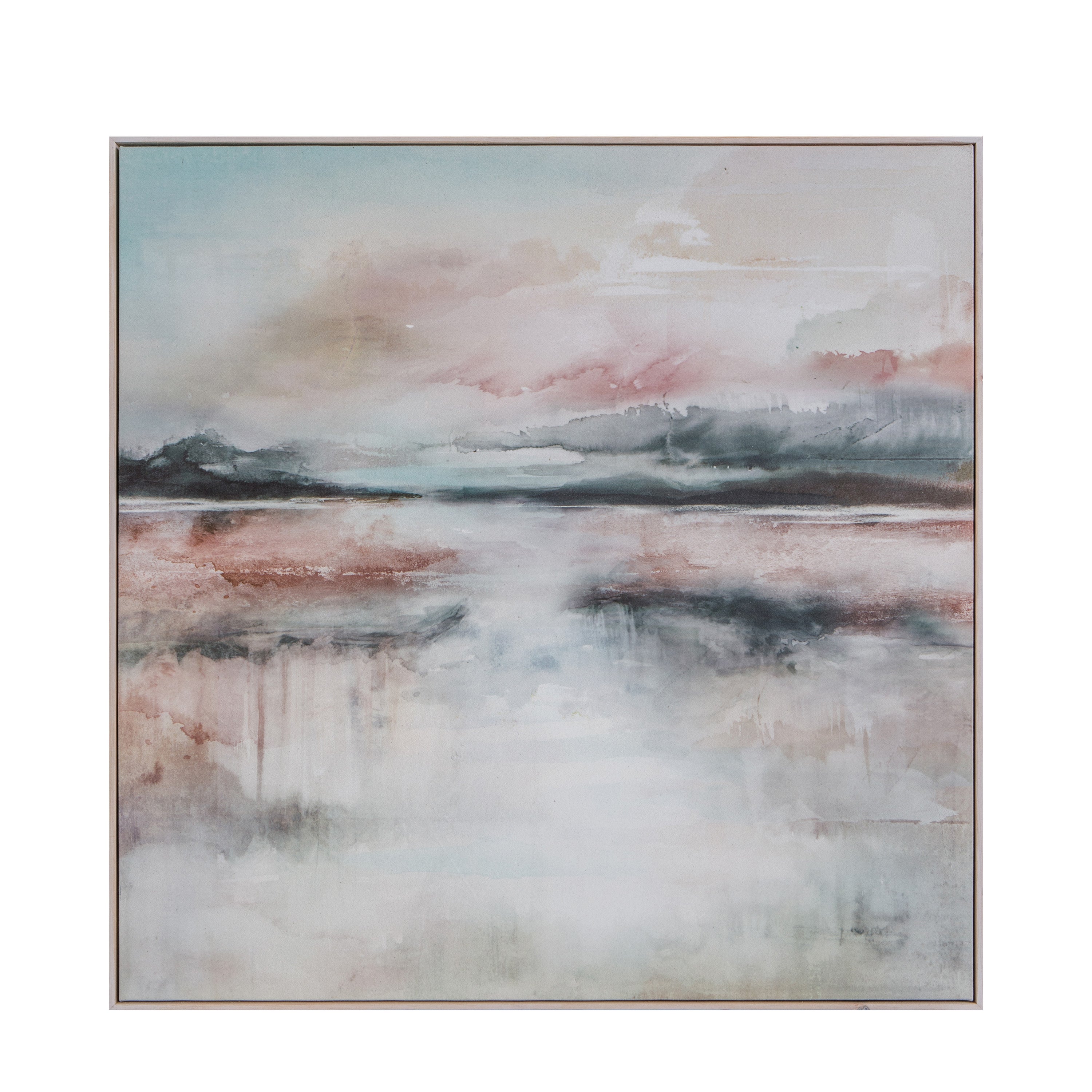 Morning Rise Framed Art 1000x1000mm