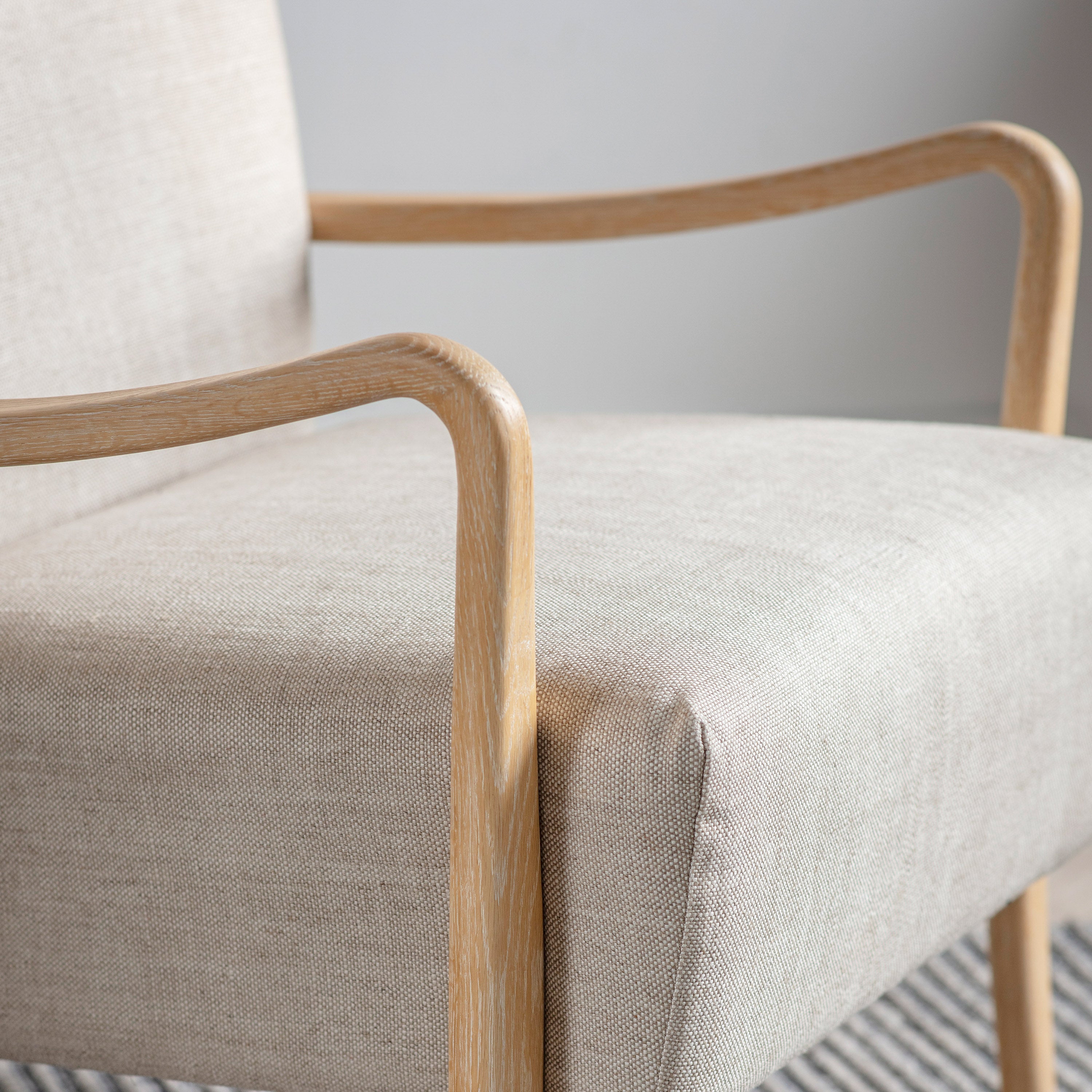 Chedworth Armchair Natural Linen - 2 Colours