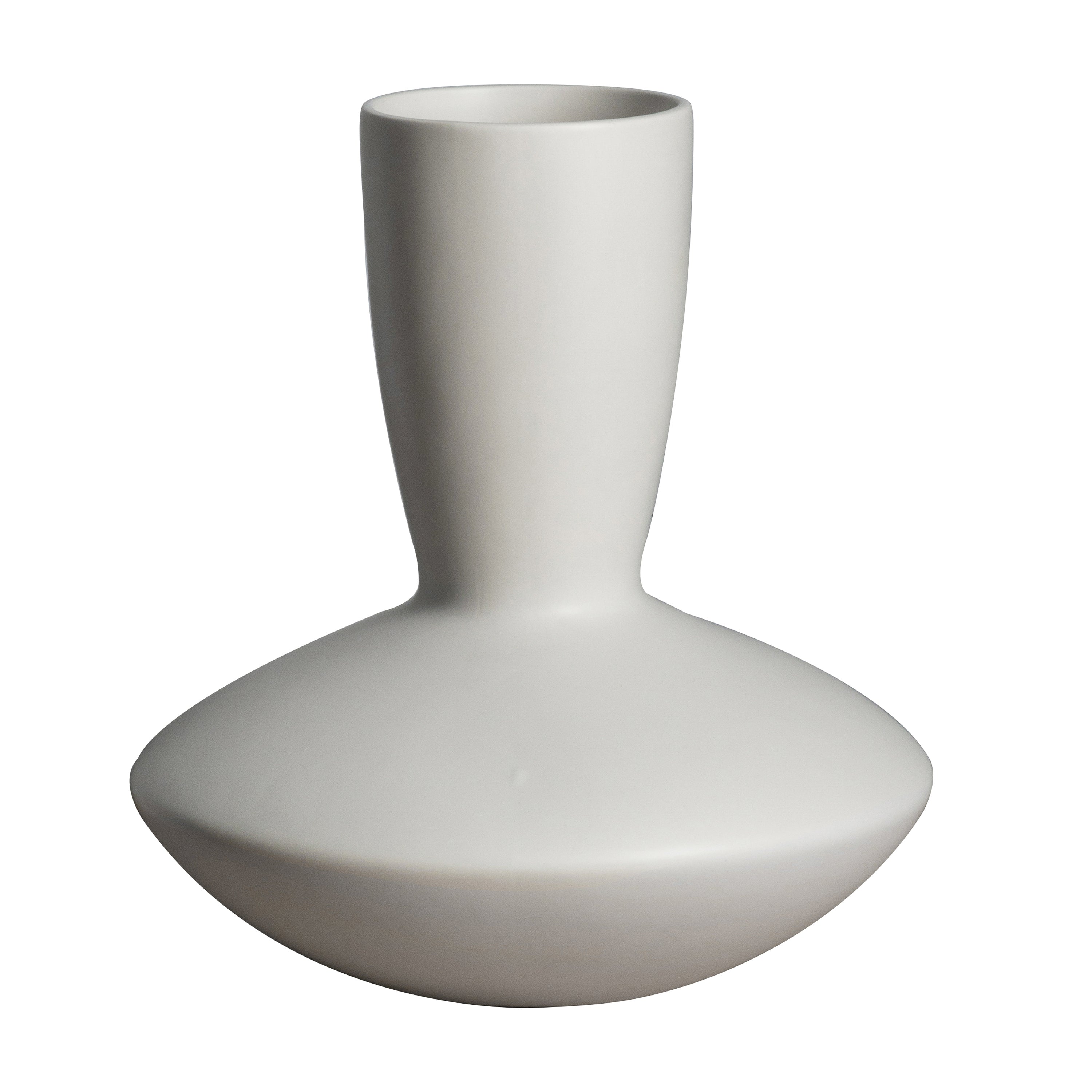 Leiden Vase - 29.5cm - White/Grey