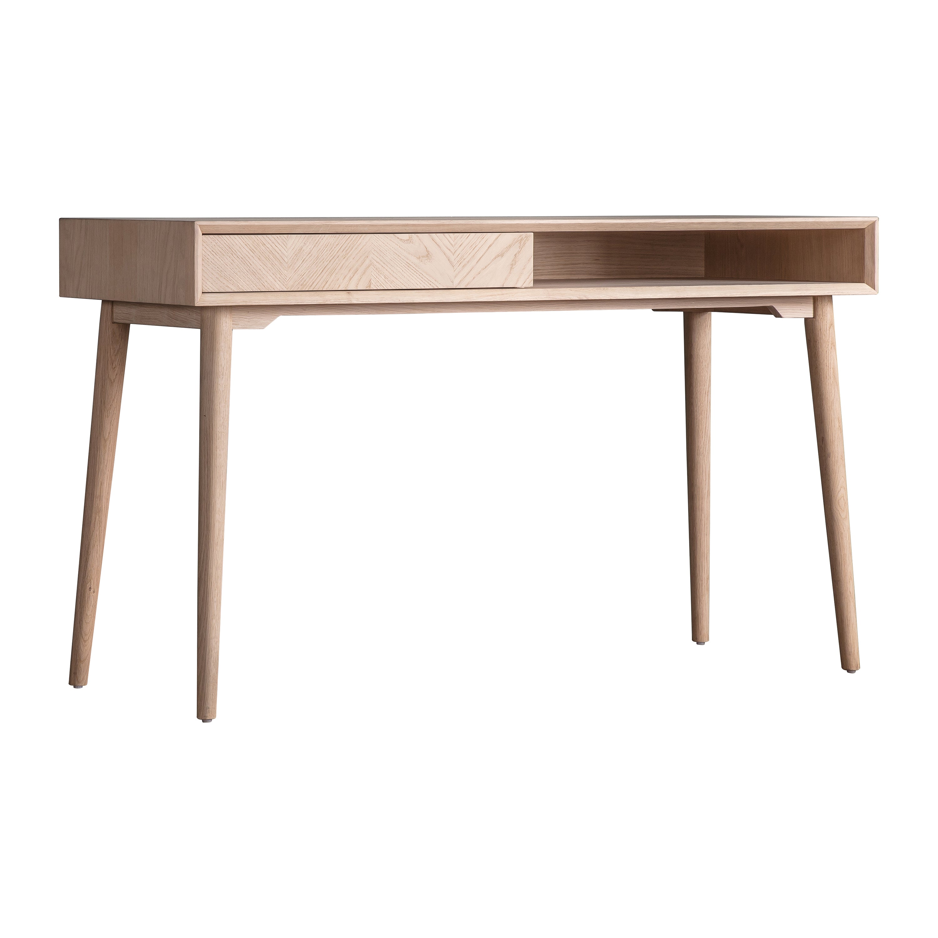 Milano 1 Drawer Desk 1300x500x775mm